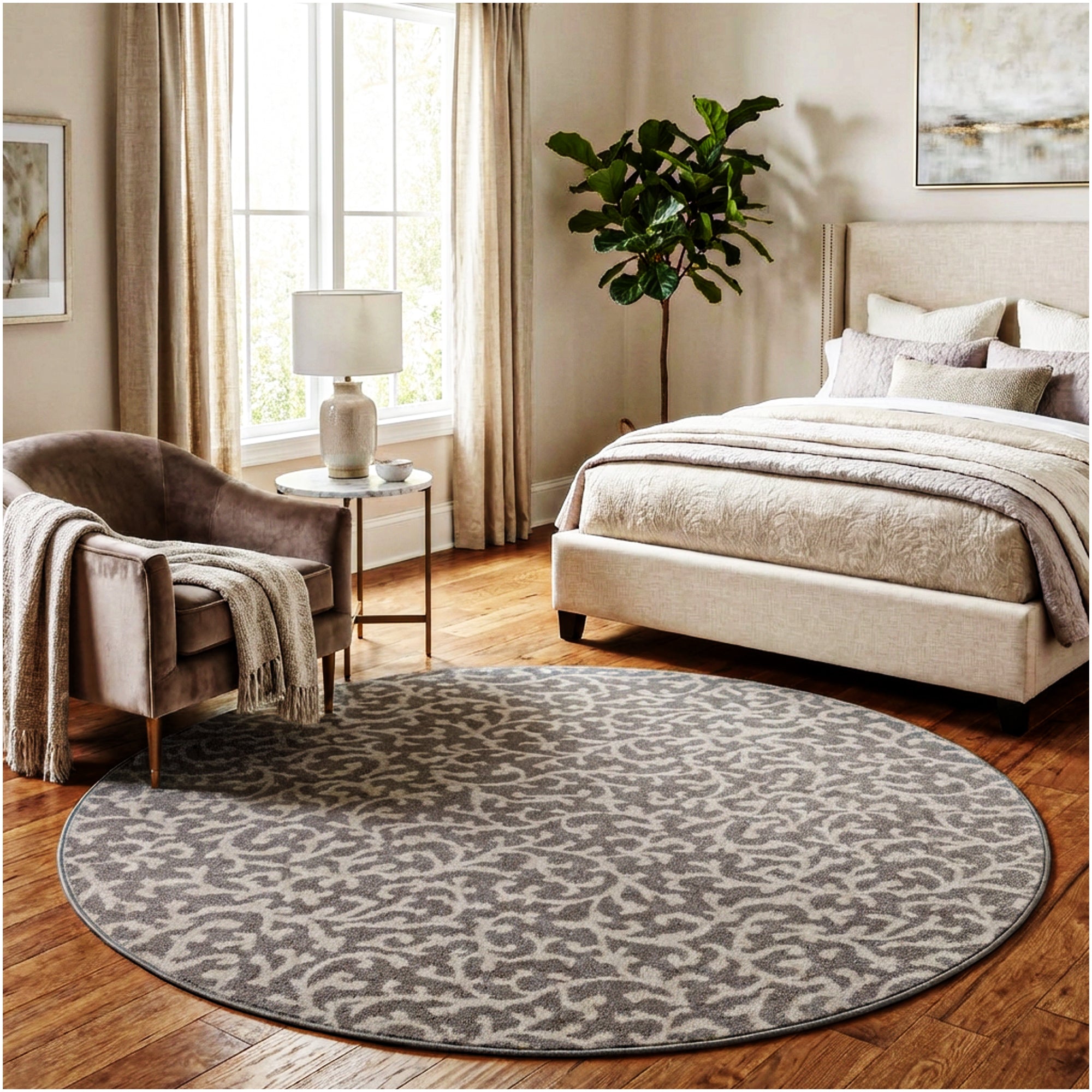 Milliken Coral Springs Indoor Area Rug | Standard Sizes & Color Options