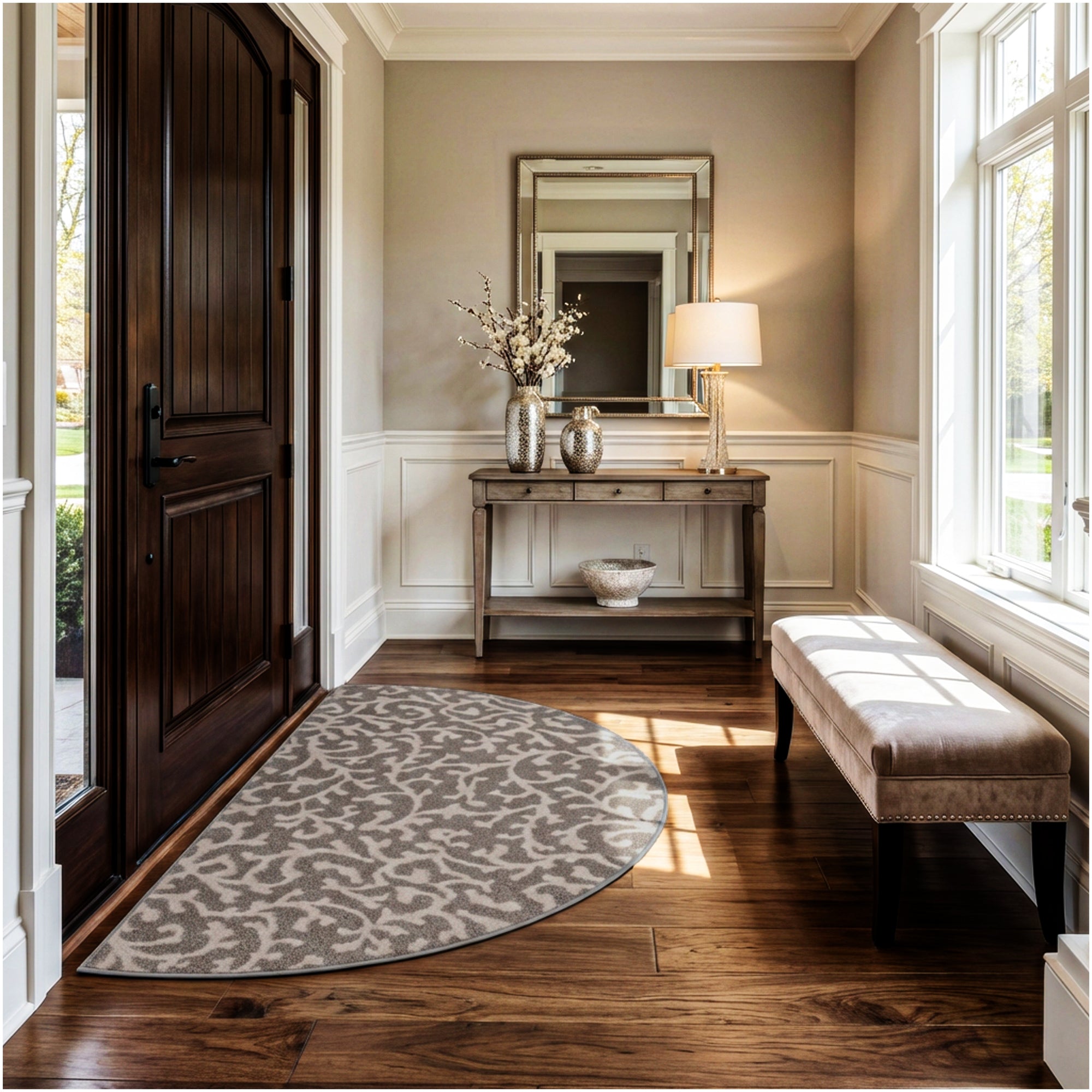 Milliken Coral Springs Indoor Area Rug | Standard Sizes & Color Options