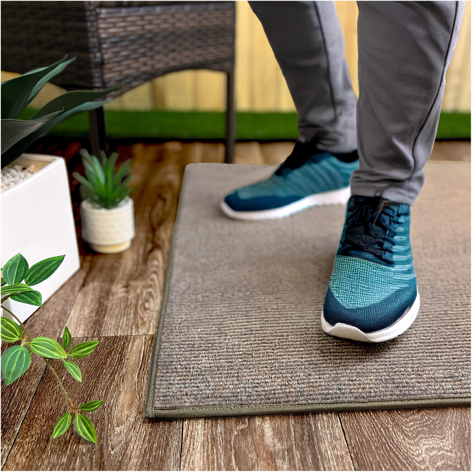 Summerstock Indoor/Outdoor Rug | Custom Size, Durable 1/4" Thick