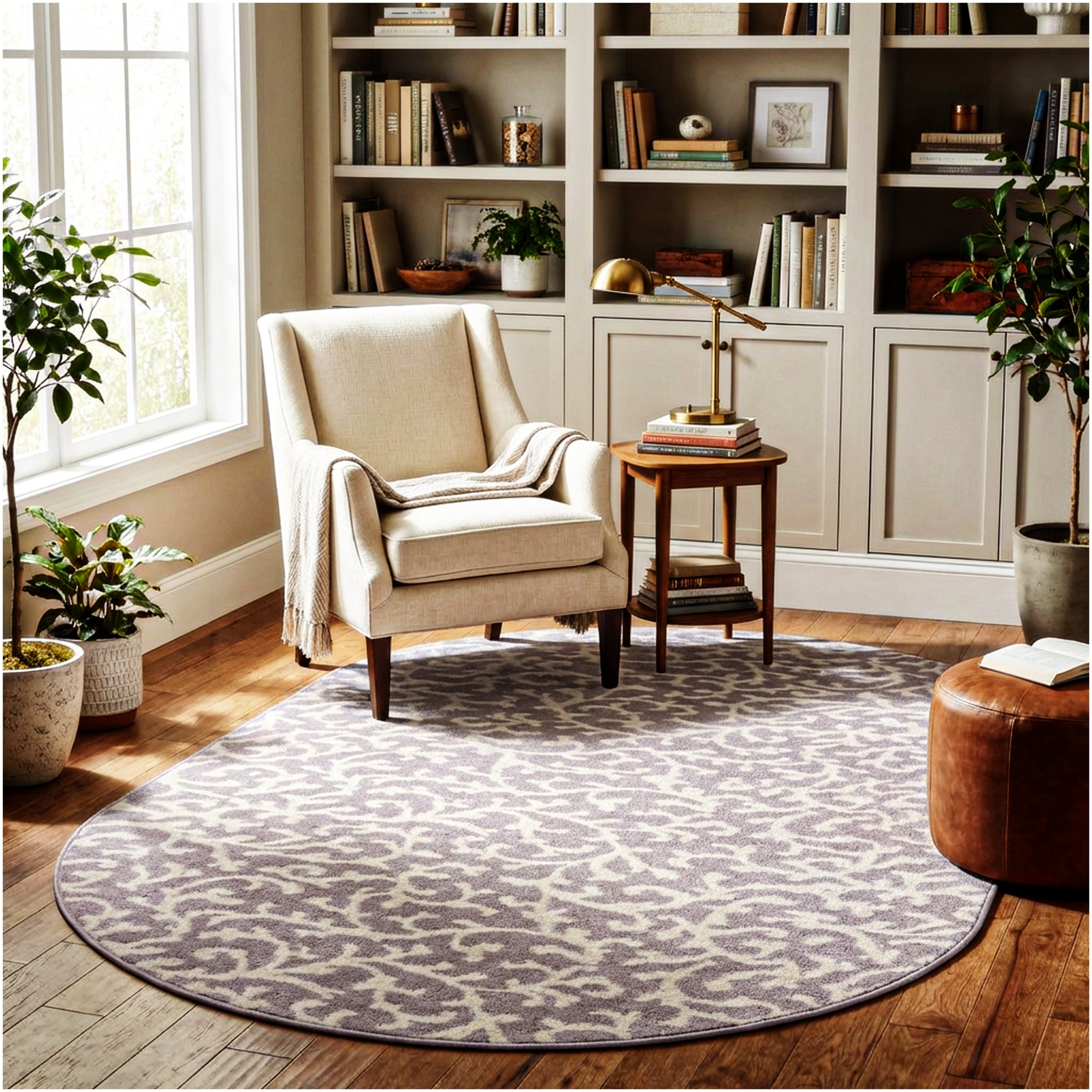 Milliken Coral Springs Indoor Area Rug | Standard Sizes & Color Options