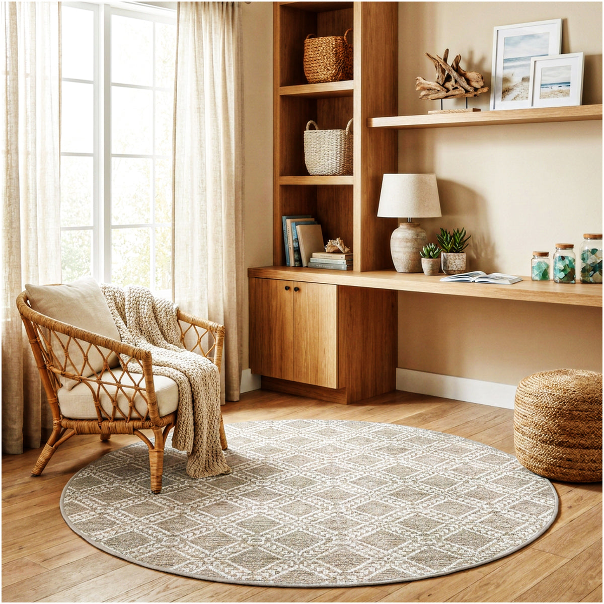 Belmar Custom Size Indoor & Outdoor Area Rug