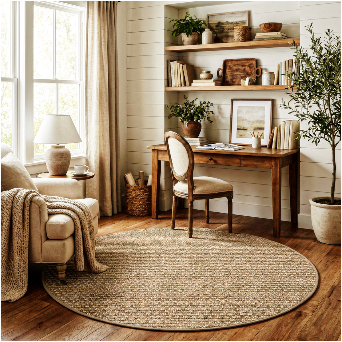 Dominica Indoor Outdoor Area Rug – Custom Size Patio Rug