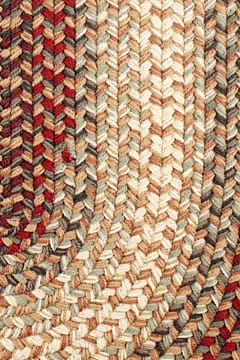 Rhody Spanish Red Braided Area Rug – Easy Living EL-73