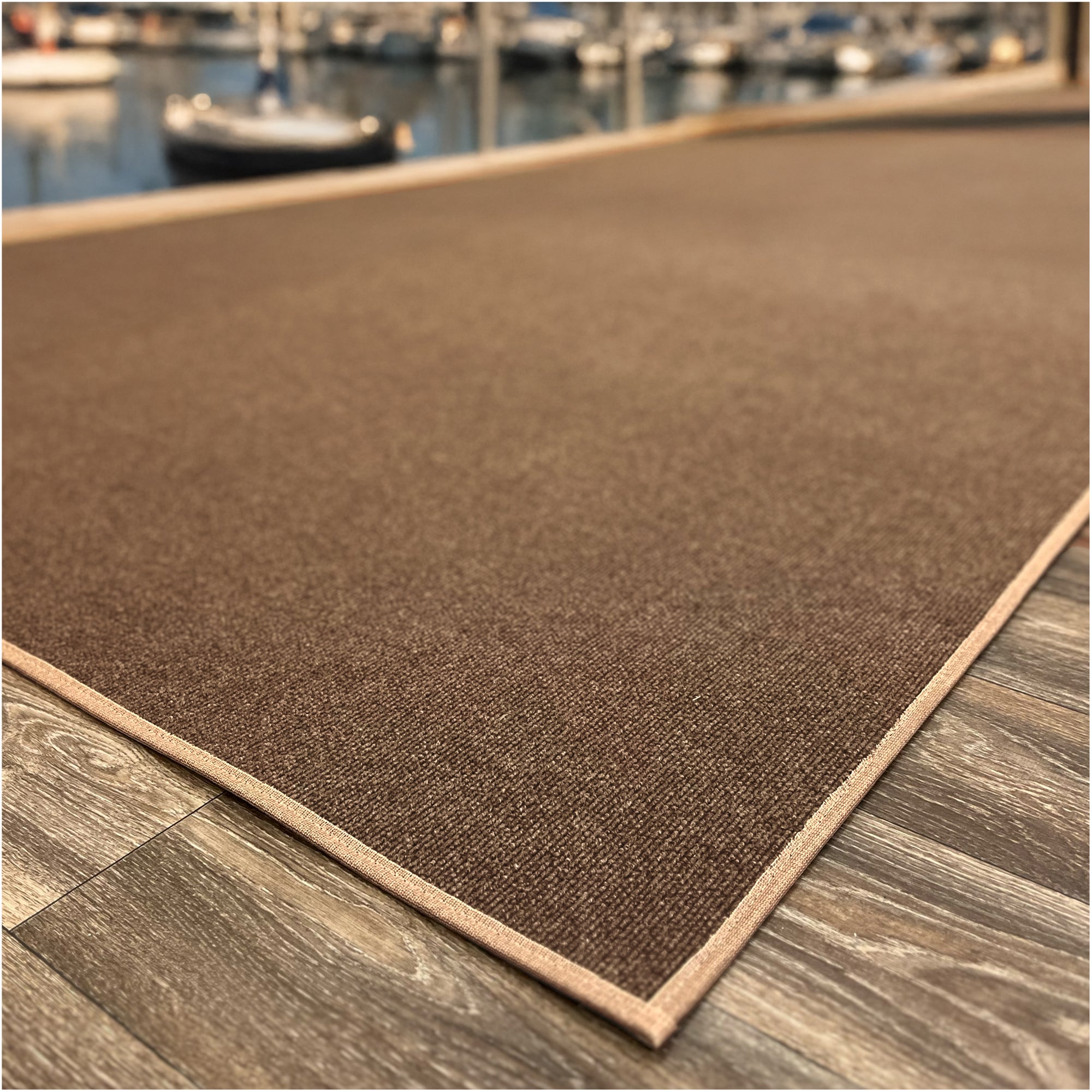 Roanoke Rib Indoor-Outdoor Area Rug in Custom Sizes - Sample