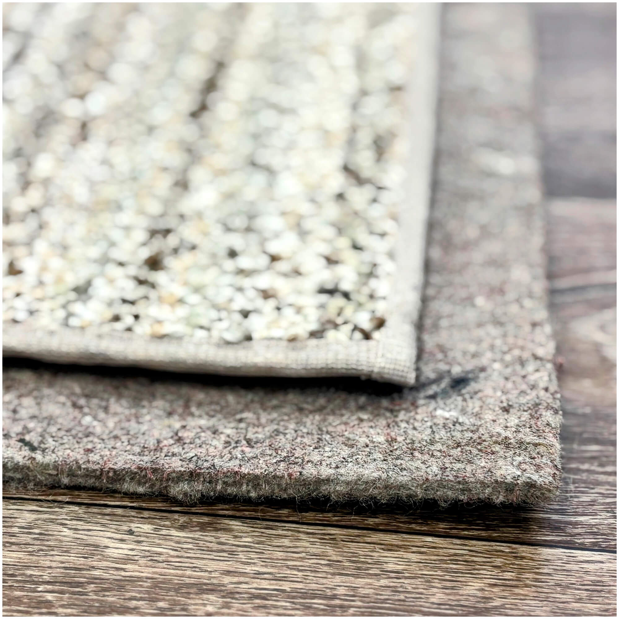 1/4″ Thick Felt Area Rug Pad – 20 oz Recycled Felt, Custom Sizes