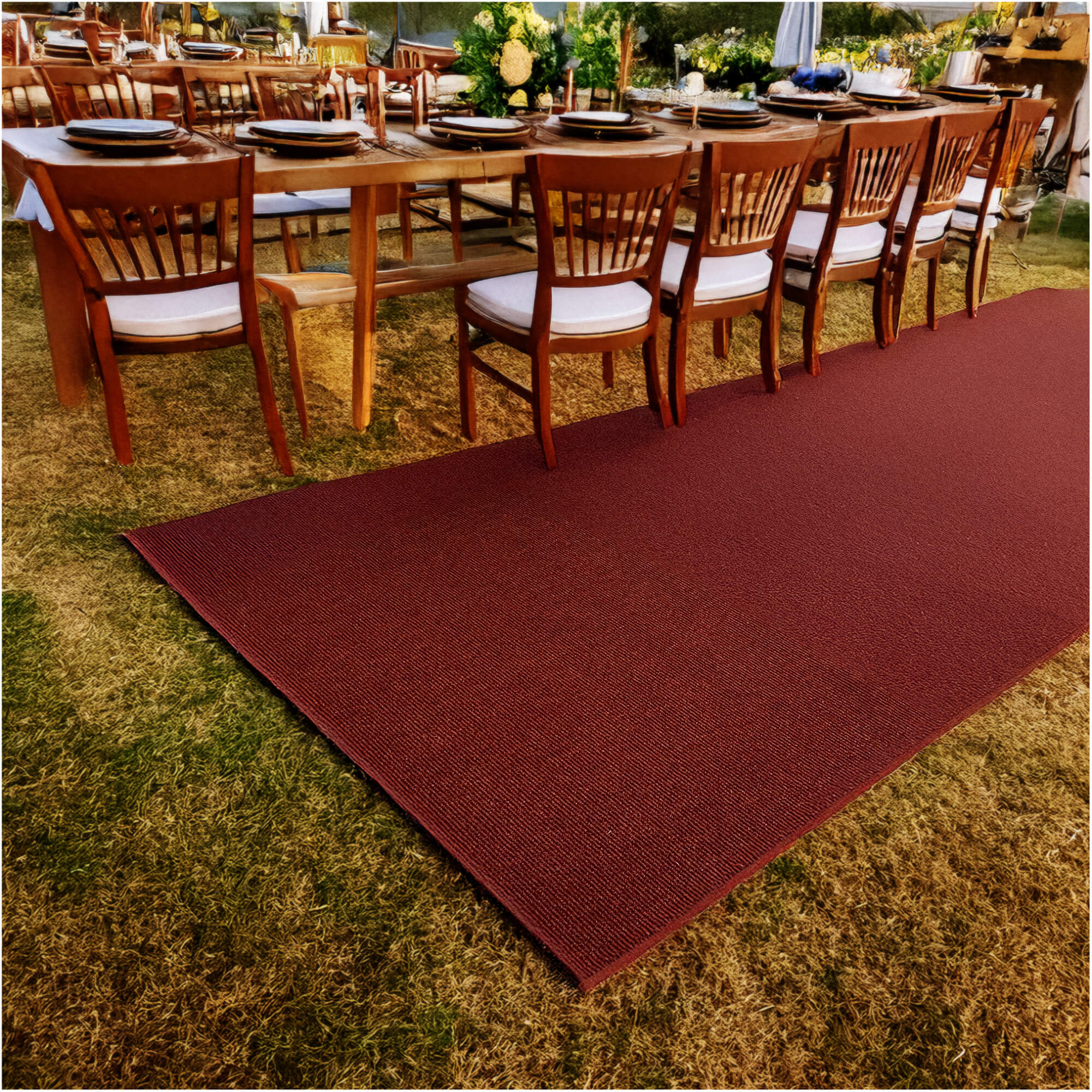 Summerstock Indoor/Outdoor Rug | Custom Size, Durable 1/4" Thick