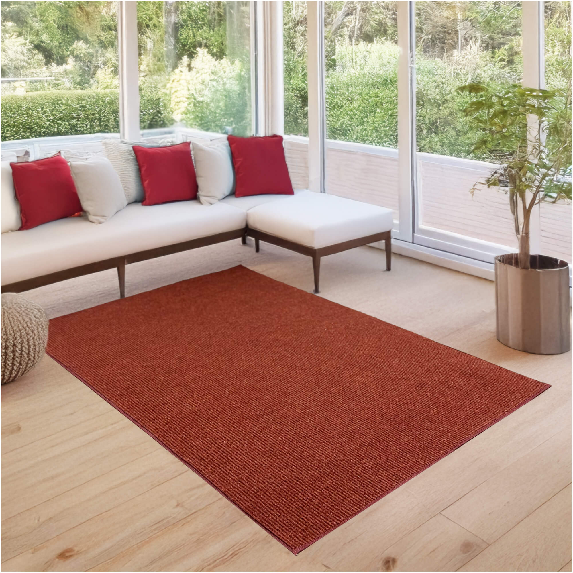 Summerstock Indoor/Outdoor Rug | Custom Size, Durable 1/4" Thick