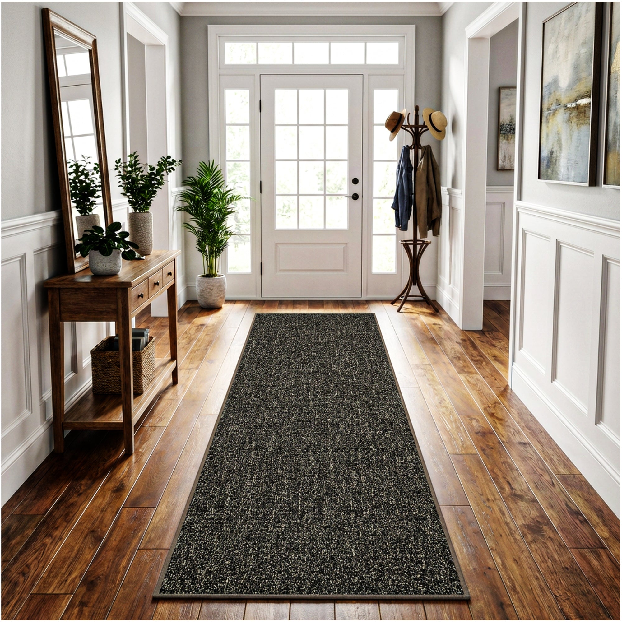Casual Boucle Indoor/Outdoor Area Rug – Custom Sizes, 6 Colors