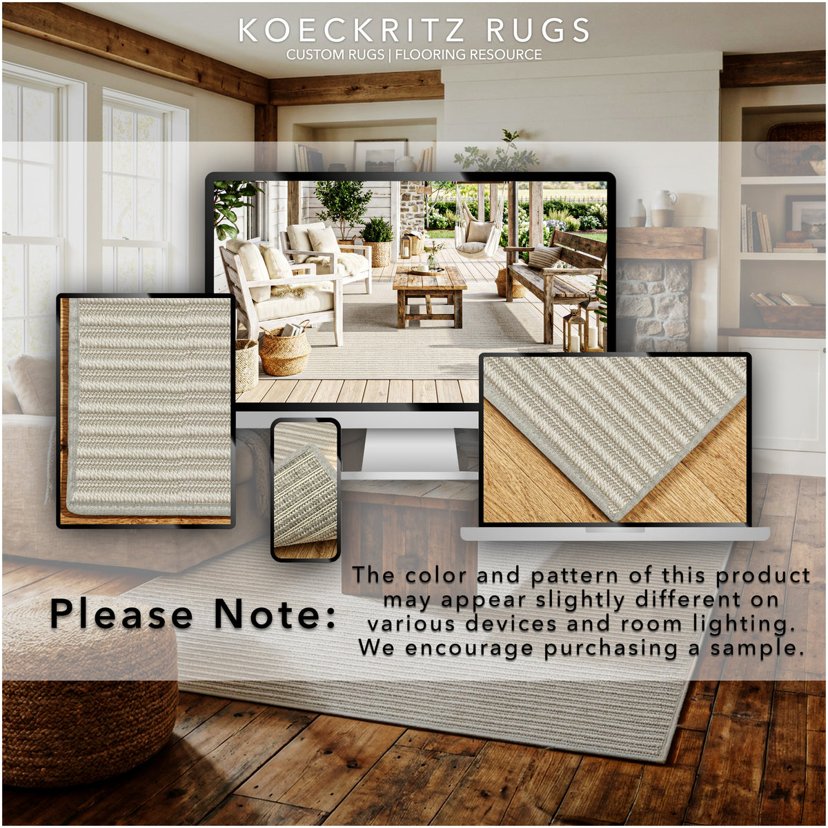 Antigua Indoor & Outdoor Area Rug – Custom Cut Carpet