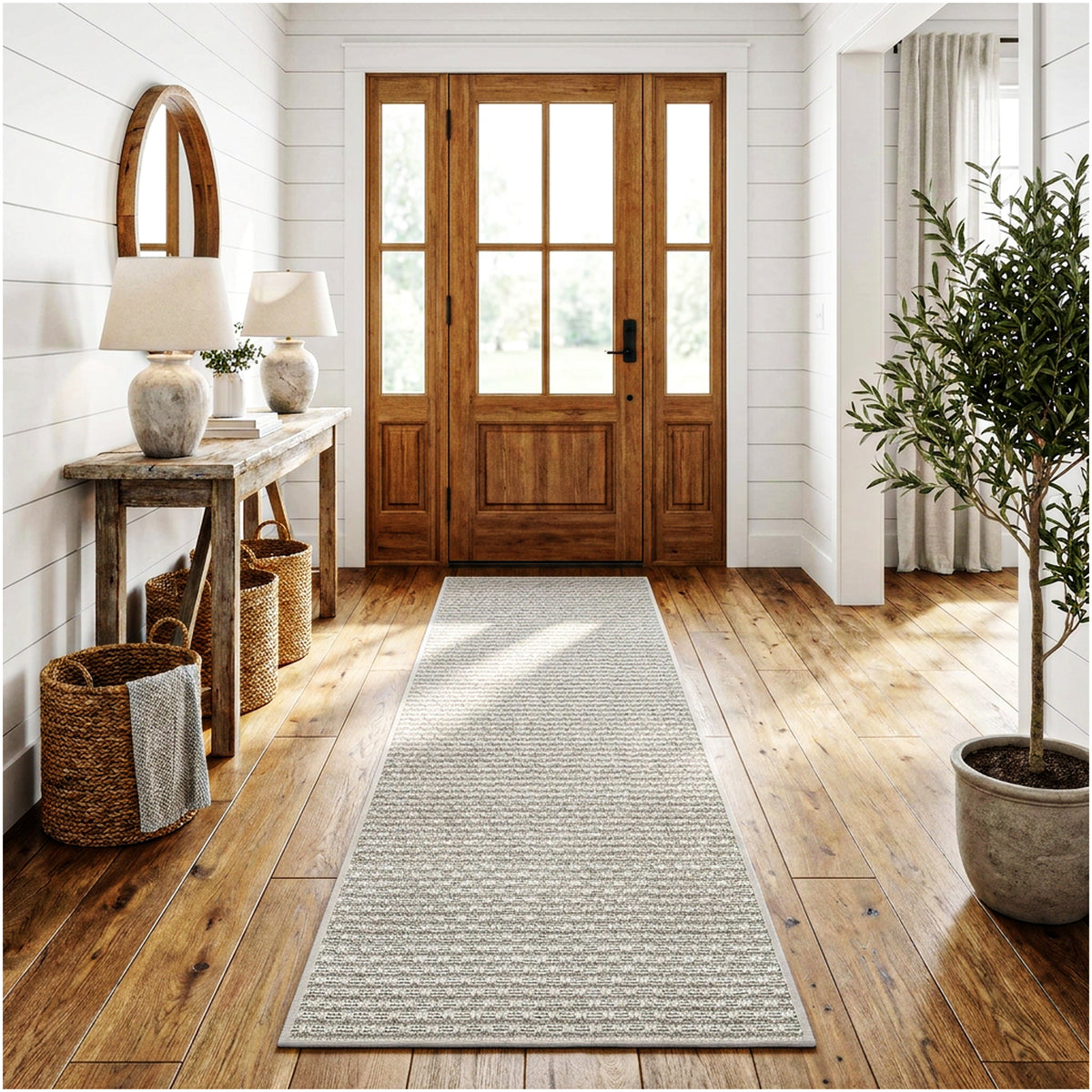 Dominica Indoor Outdoor Area Rug – Custom Size Patio Rug