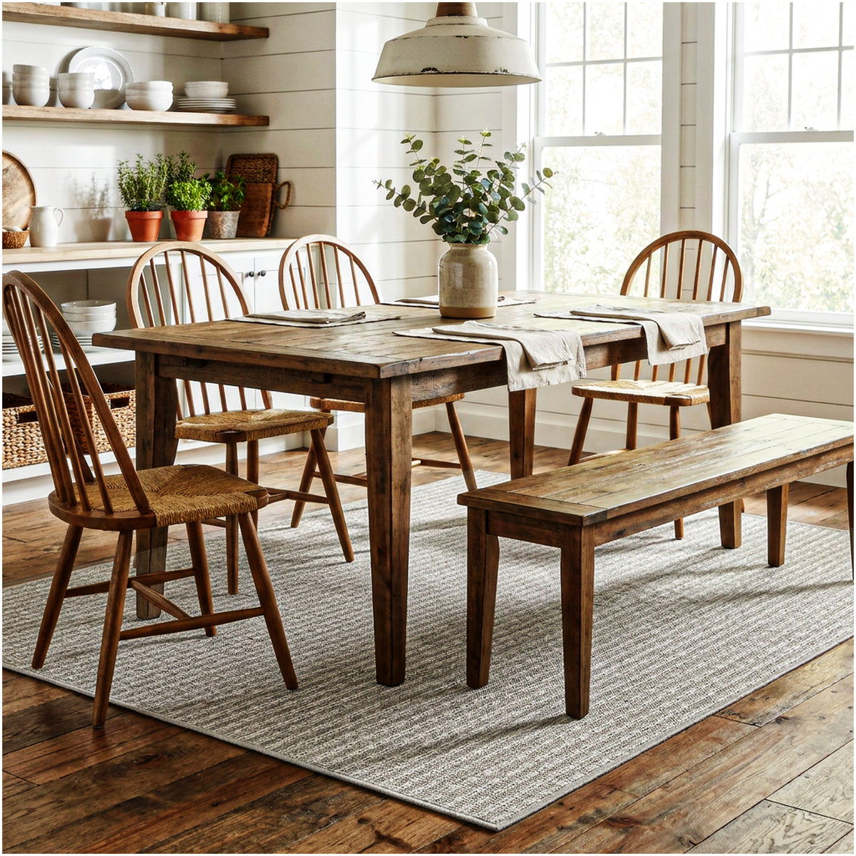 Dominica Indoor Outdoor Area Rug – Custom Size Patio Rug