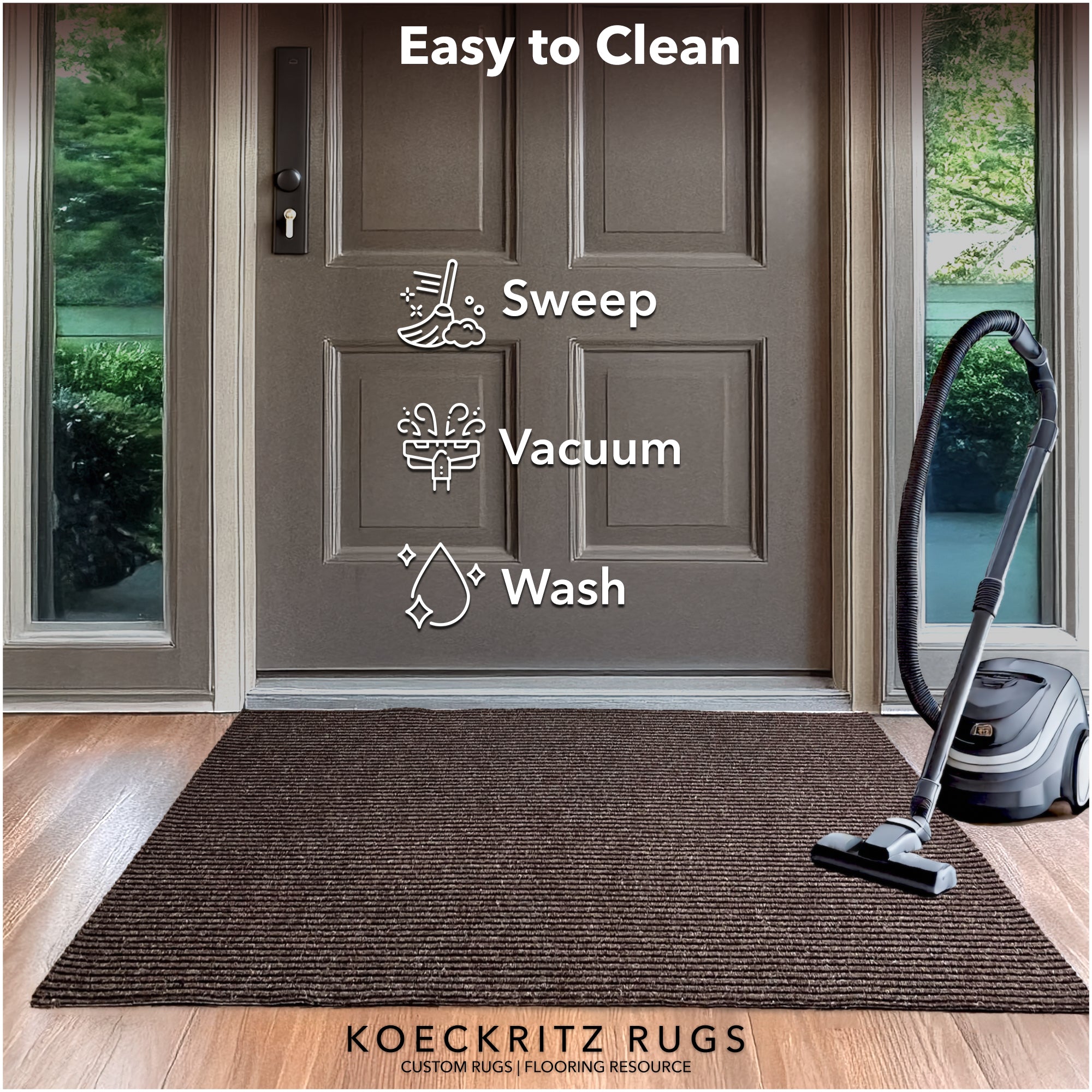 Inspiration Indoor-Outdoor Heavy-Duty Rug