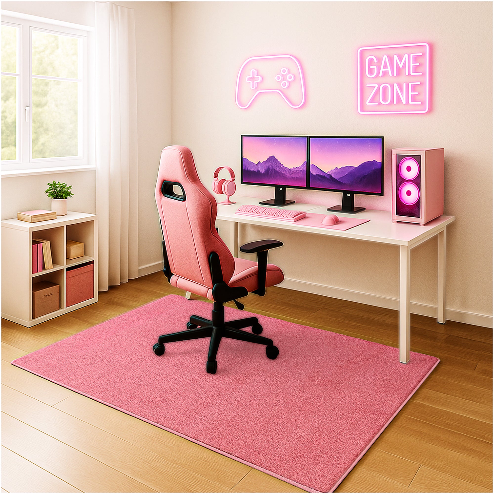 Kid Crossing Soft Area Rug – Colorful Collection, Custom Sizes Available