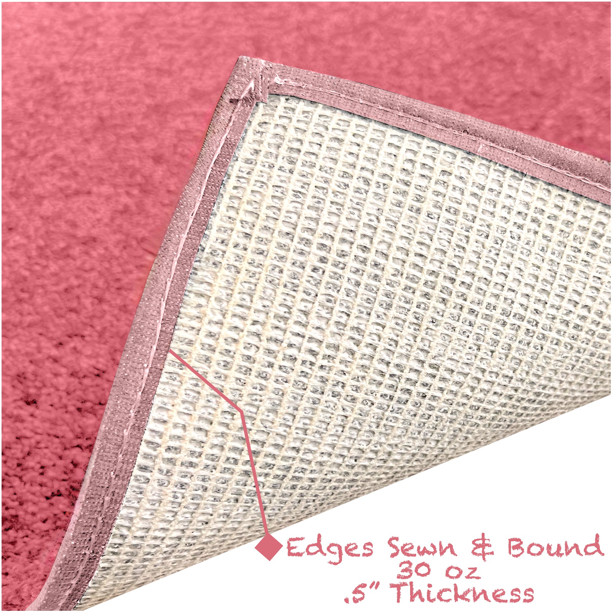 Kid Crossing Soft Area Rug – Colorful Collection, Custom Sizes Available