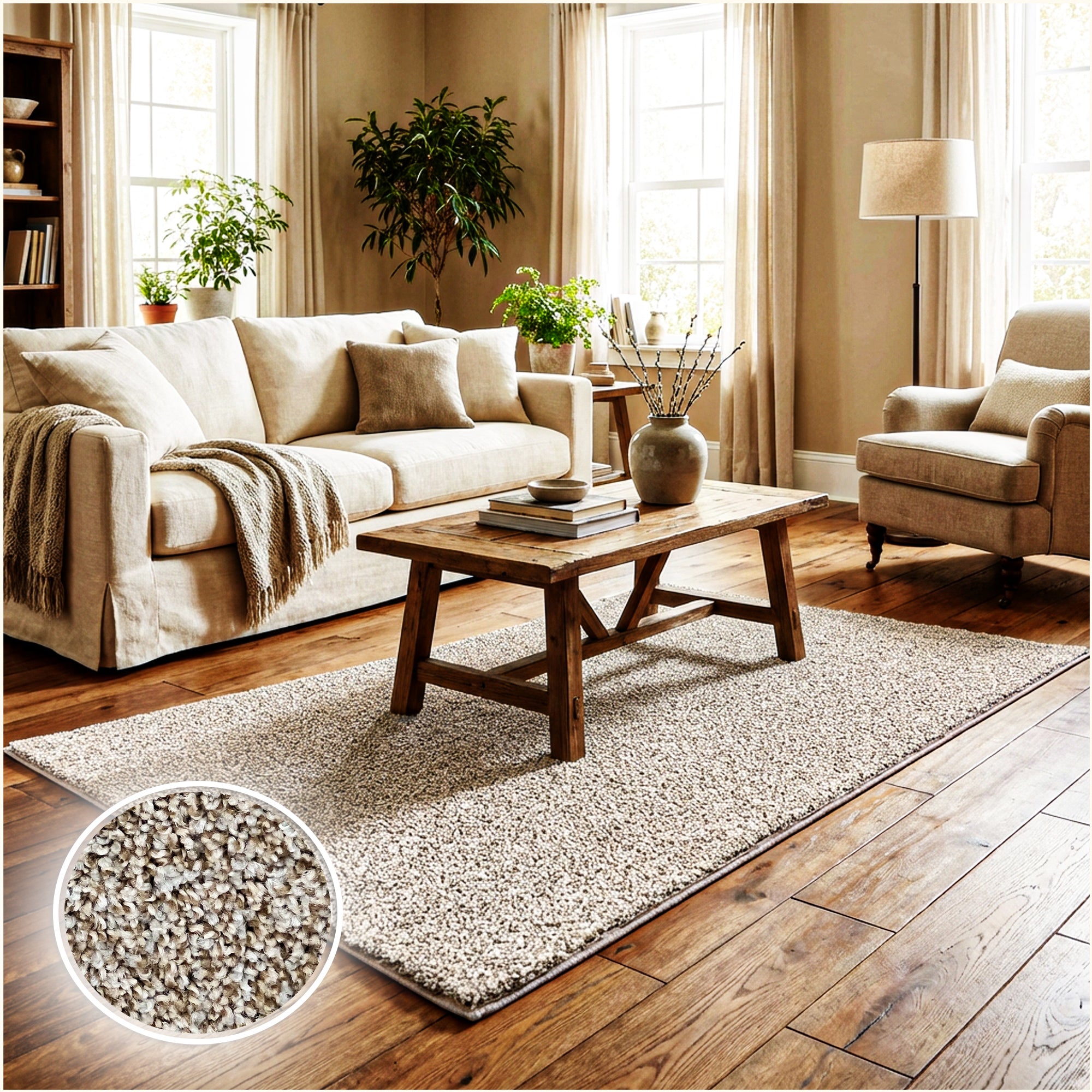 West Brow Indoor Frieze Area Rug Collection