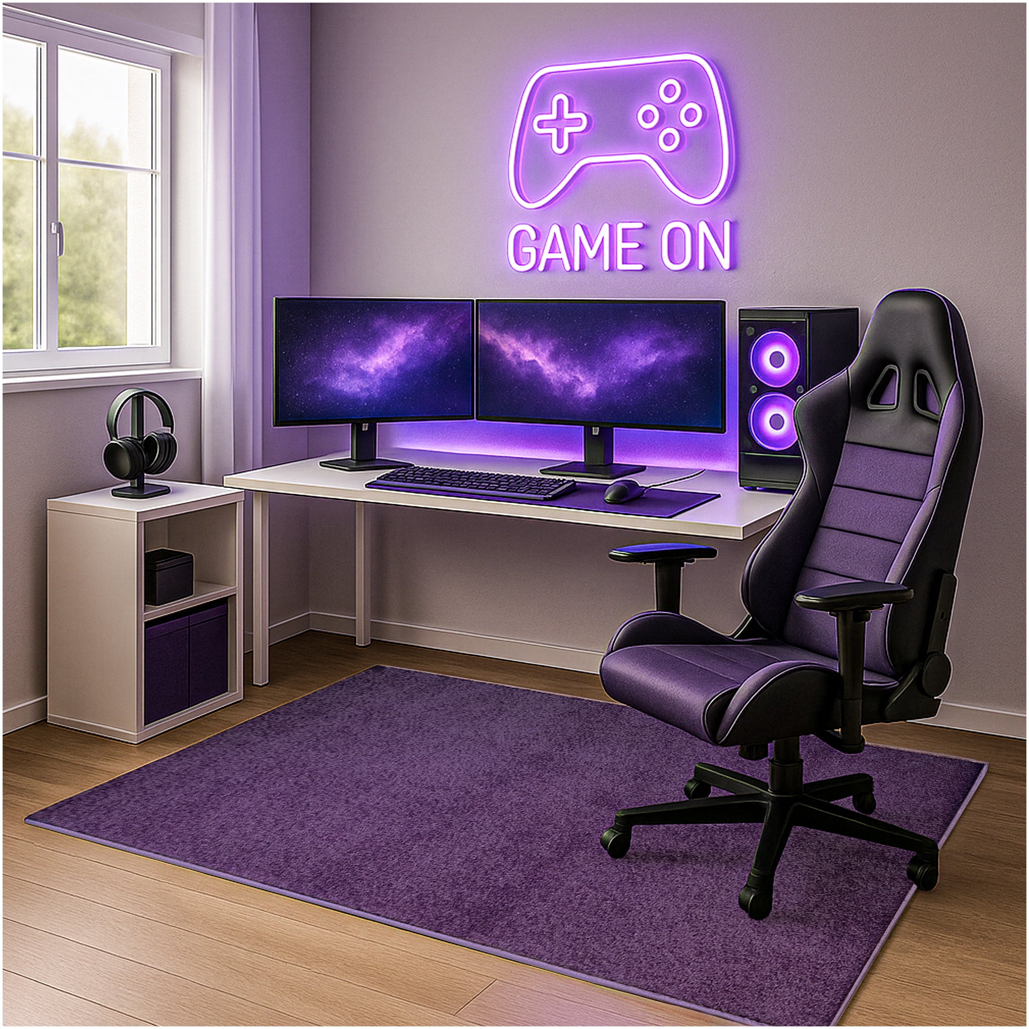 Kid Crossing Soft Area Rug – Colorful Collection, Custom Sizes Available