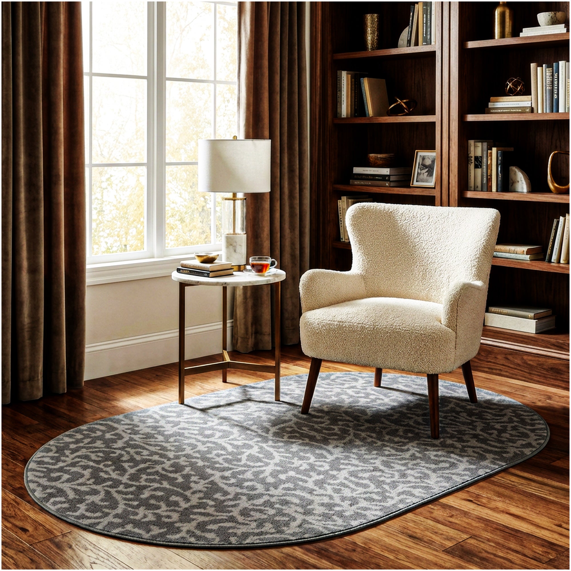 Milliken Coral Springs Indoor Area Rug | Standard Sizes & Color Options