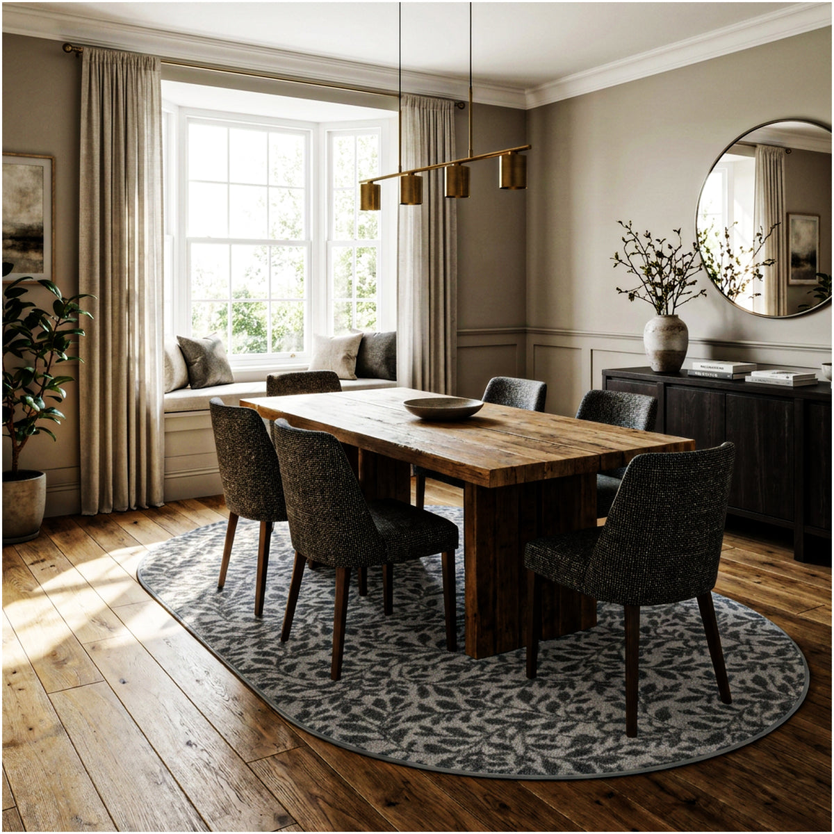 Milliken Hidden Trail Nature Pattern Indoor Area Rug – Custom Sizes