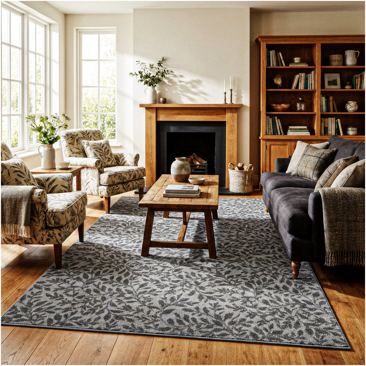 Milliken Hidden Trail Nature Pattern Indoor Area Rug – Custom Sizes