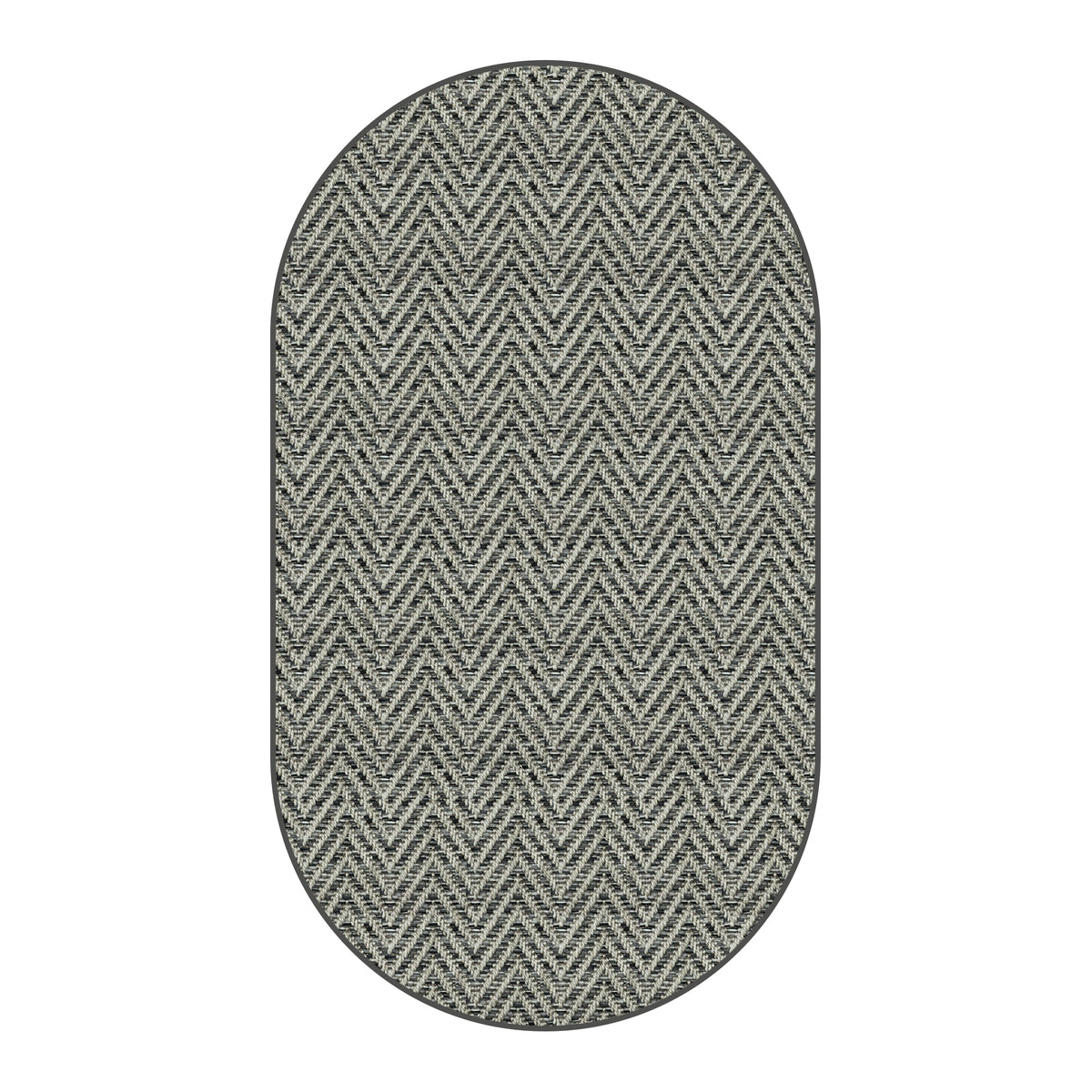 Tortola Chevron Indoor-Outdoor Area Rug | Custom Sizes Available