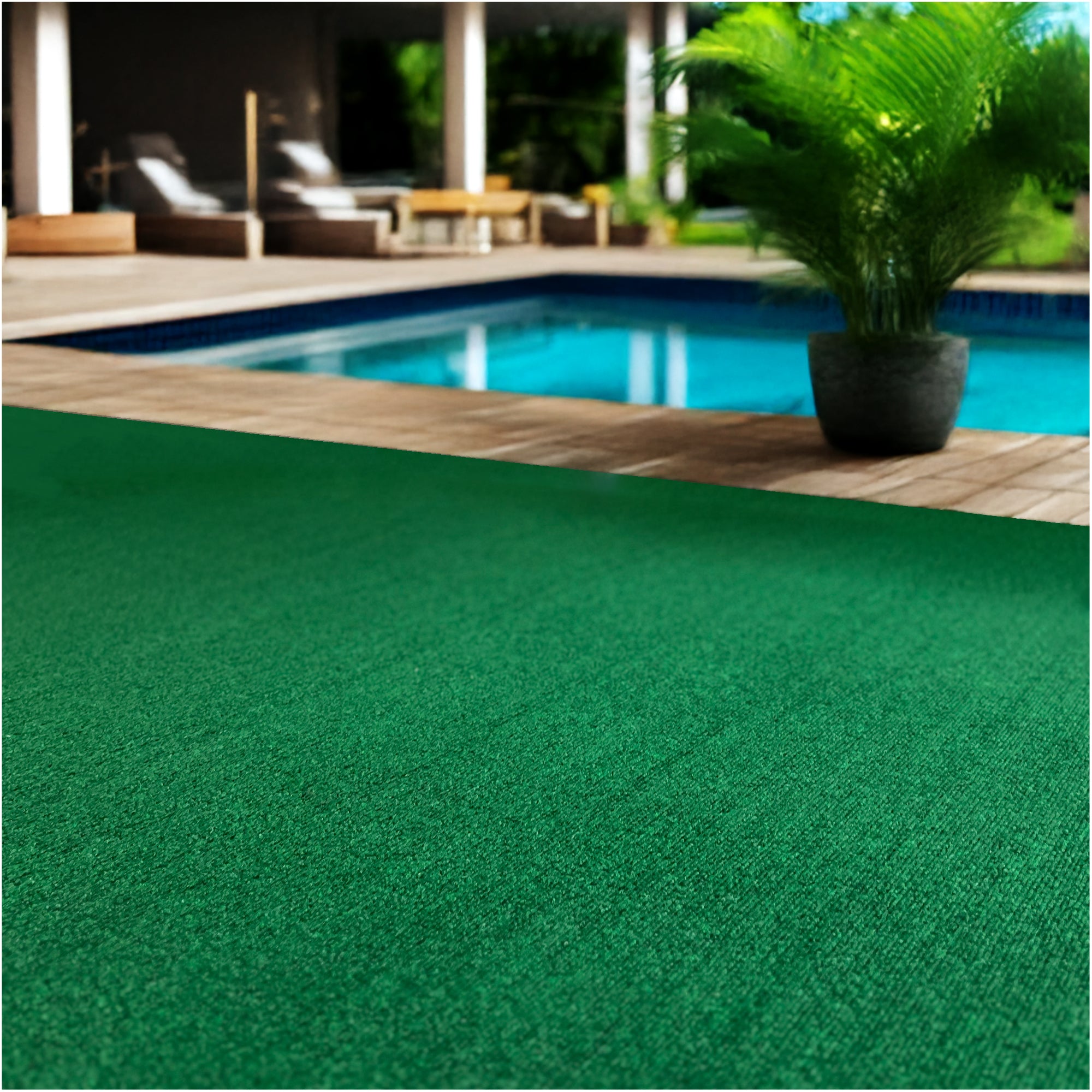 Roanoke Rib Indoor-Outdoor Area Rug in Custom Sizes - Sample