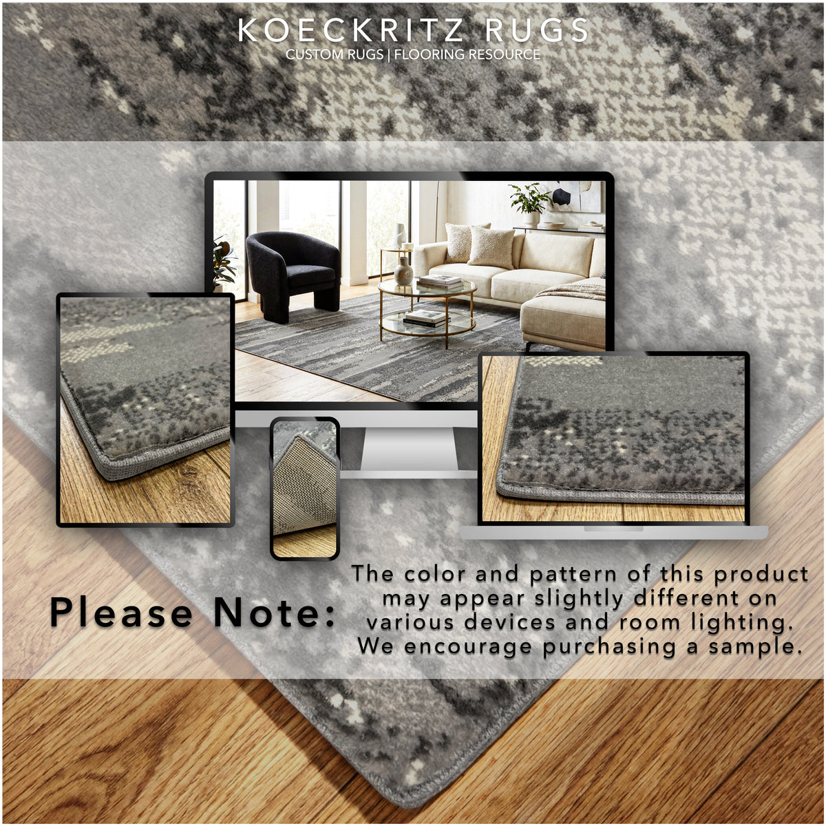 Tribeca by Kane Carpet Indoor Area Rug – Custom Sizes