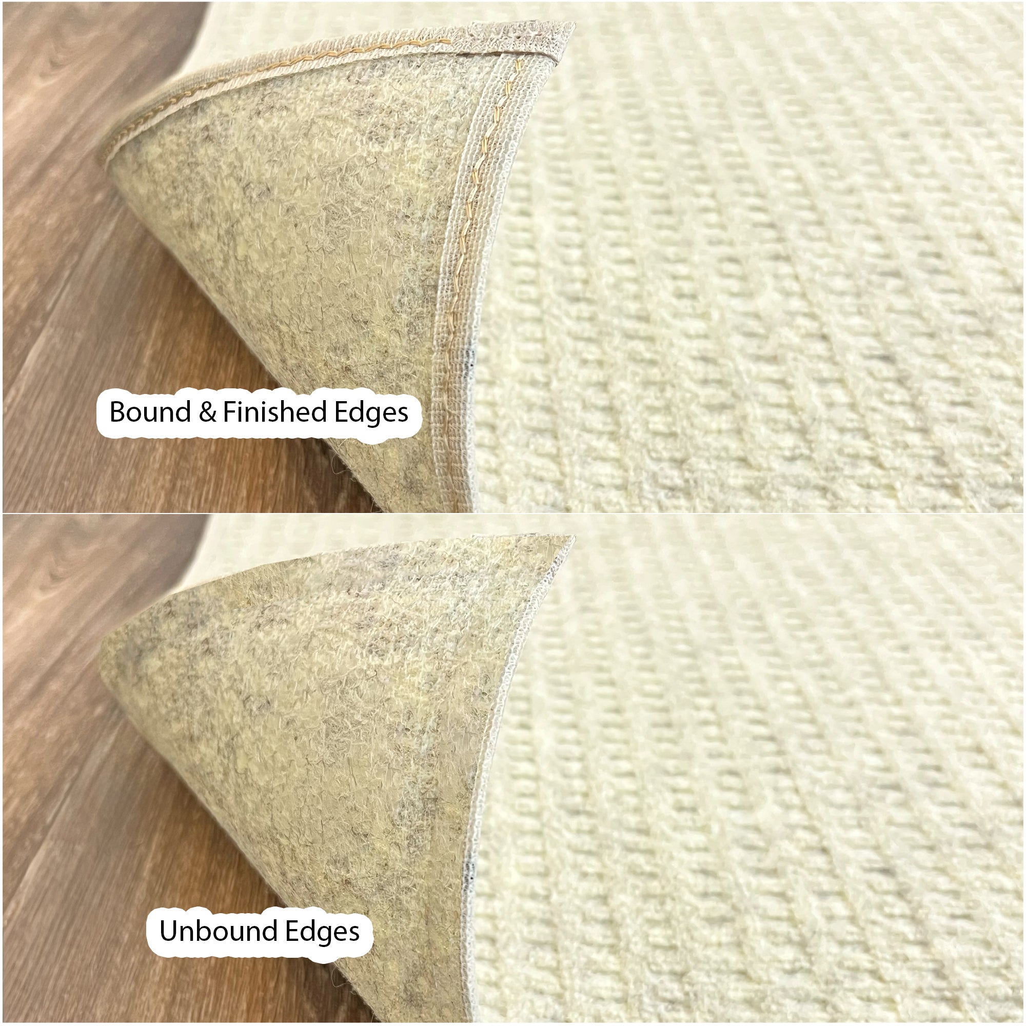 Interlace Waffle Pattern Indoor & Outdoor Rug – Eco-Friendly PET Fiber, Custom Sizes