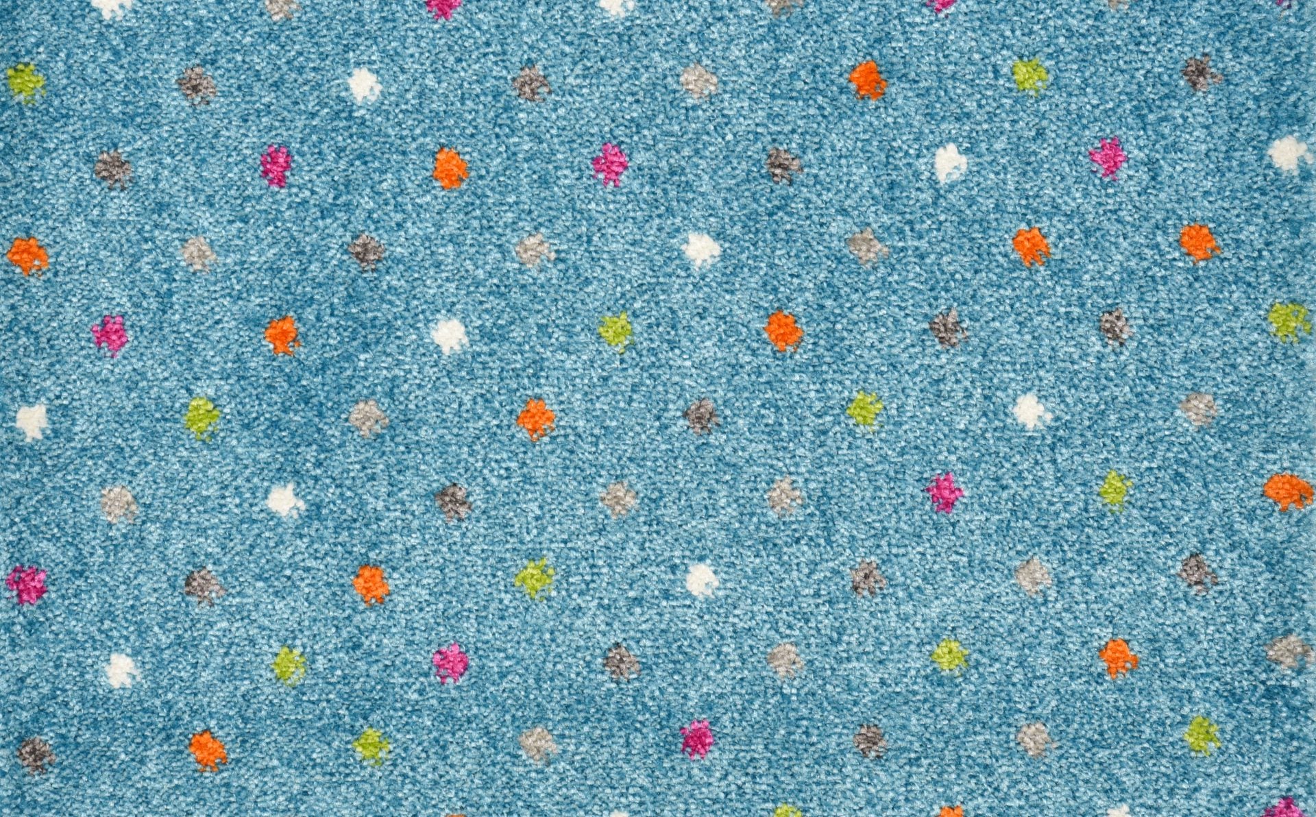 Joy Polka Dot Pattern Luxury Area Rug – Festival Collection by Kane Carpet