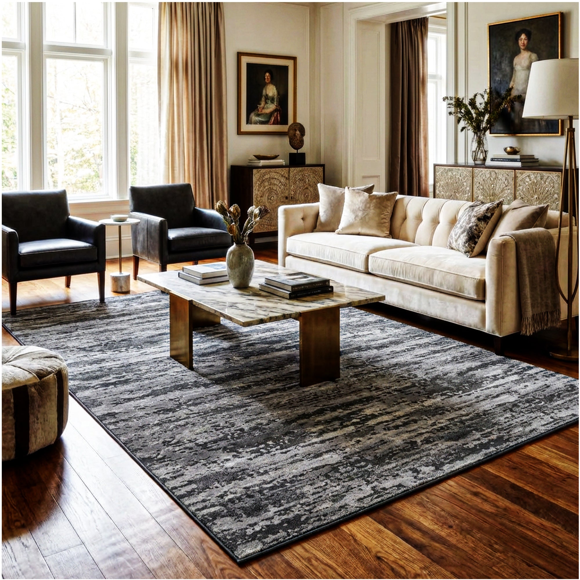 Kane Bangalore Himalaya Collection Abstract Indoor Area Rug
