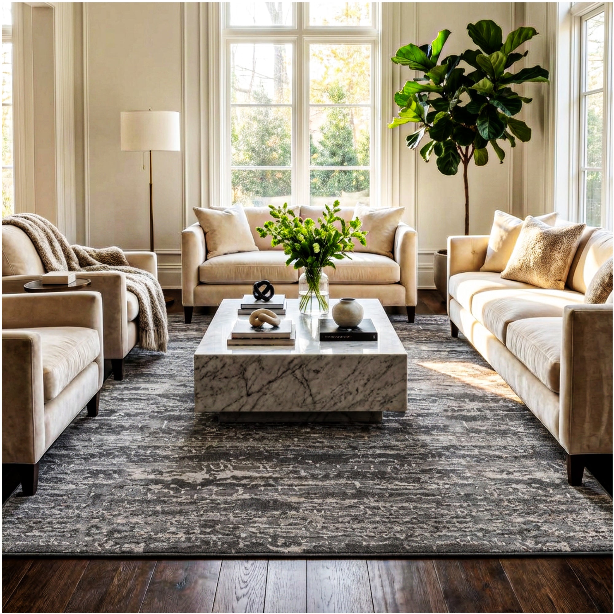 Kane Bangalore Himalaya Collection Abstract Indoor Area Rug