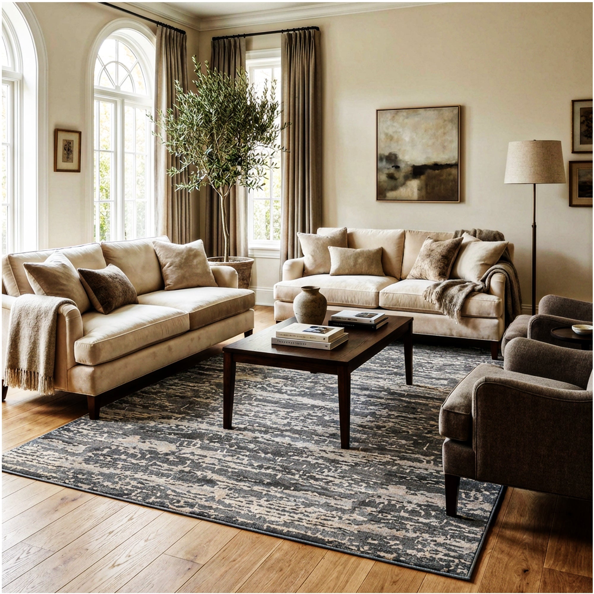 Kane Bangalore Himalaya Collection Abstract Indoor Area Rug