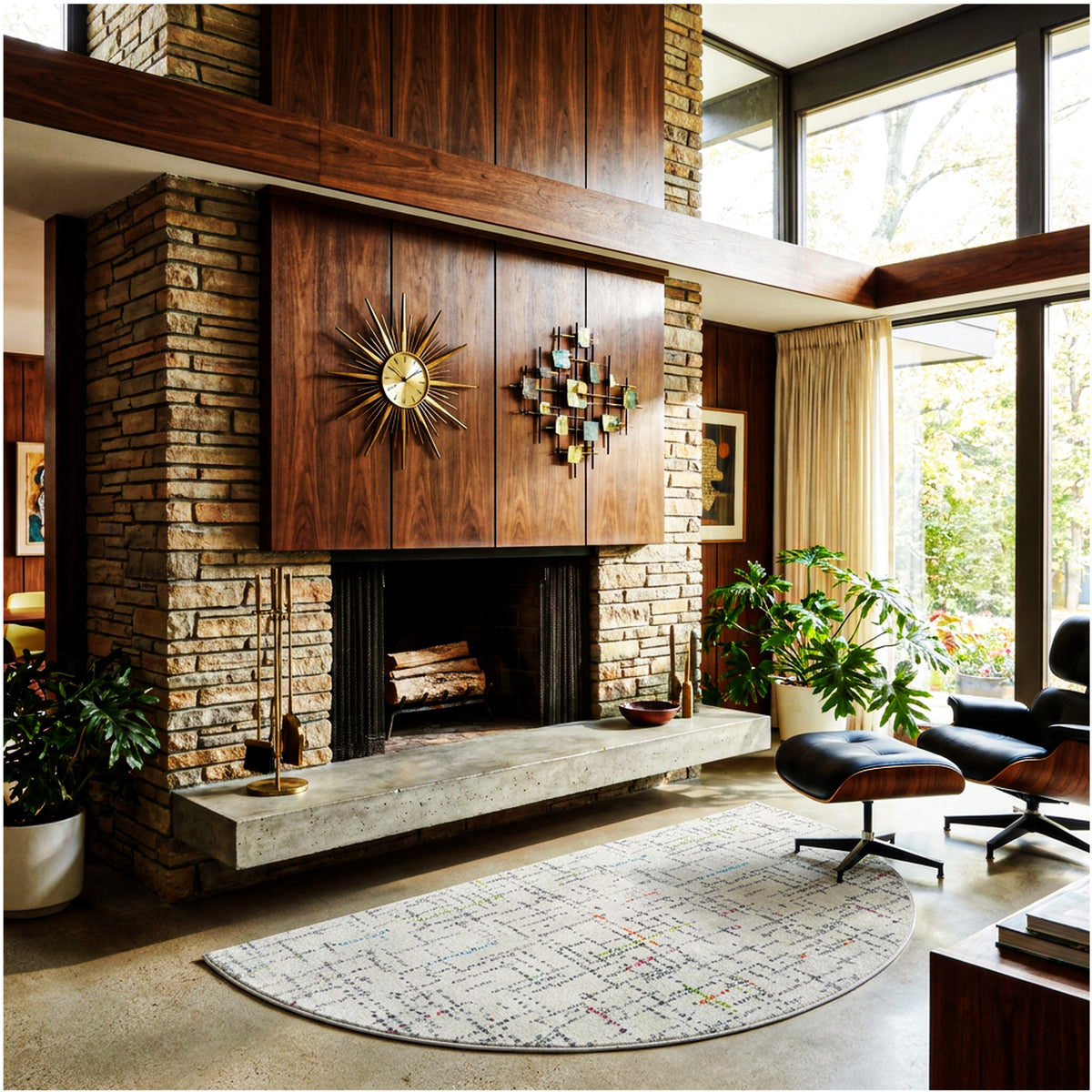 Jubilee Pattern Luxury Area Rug – Festival Collection by Kane Carpet