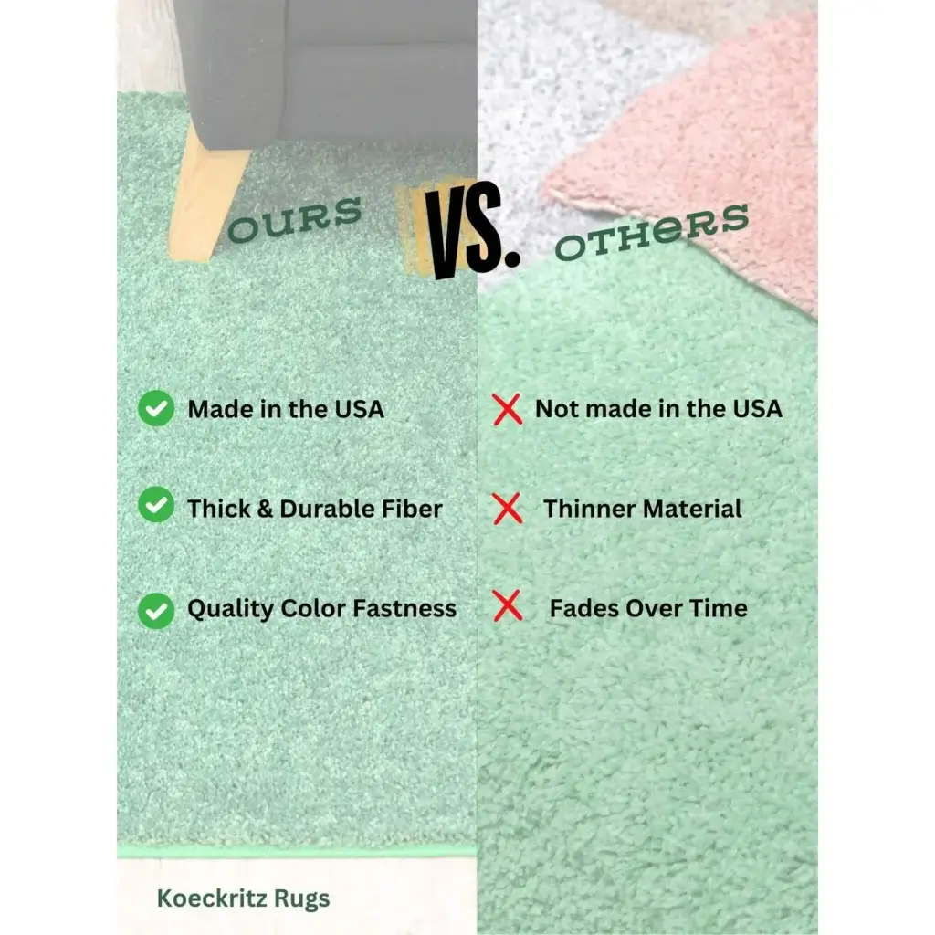 Kid Crossing Soft Area Rug – Colorful Collection, Custom Sizes Available - Sample