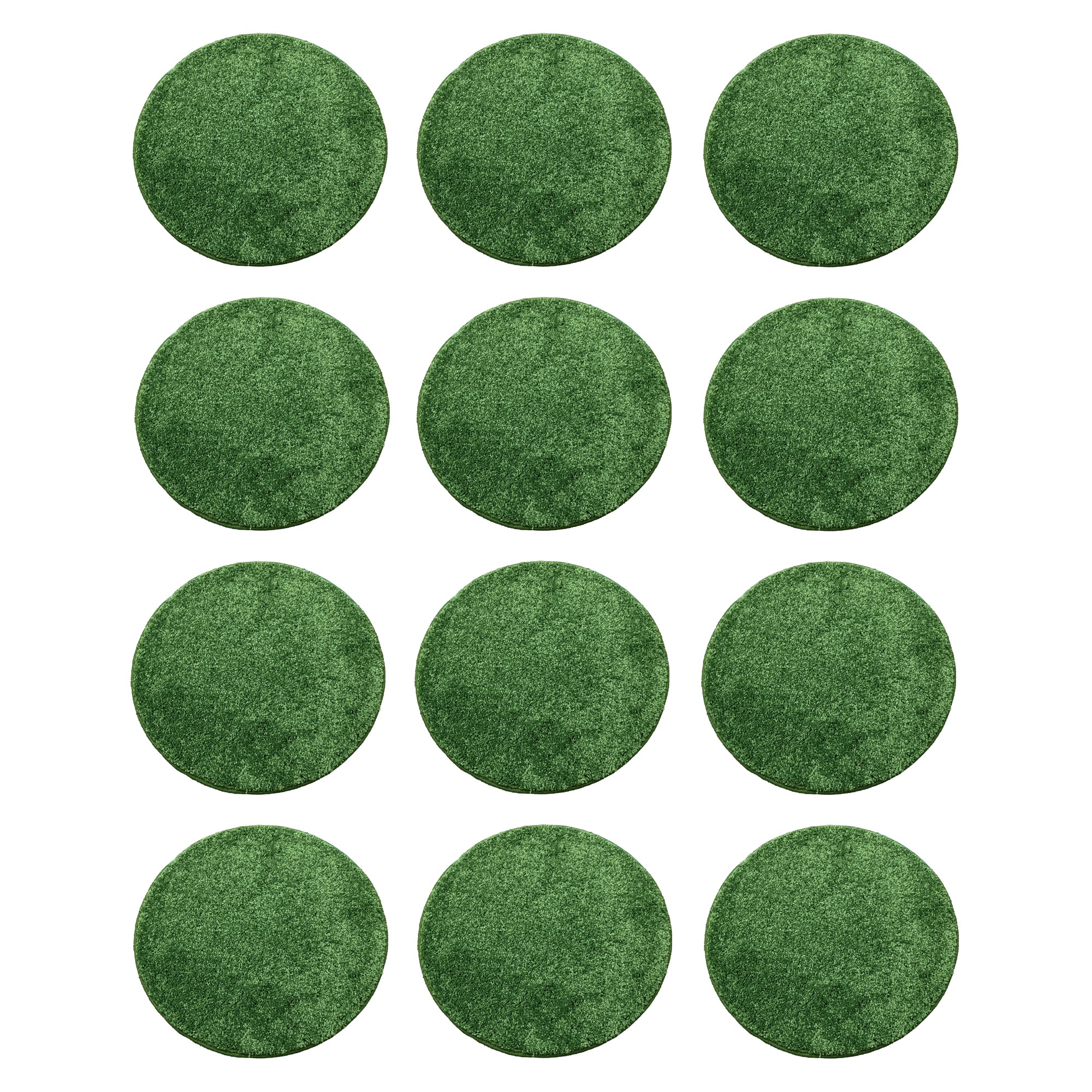Children’s Classroom Carpet Circle Seats – Multiple Colors | 18” Round Soft Floor Cushions