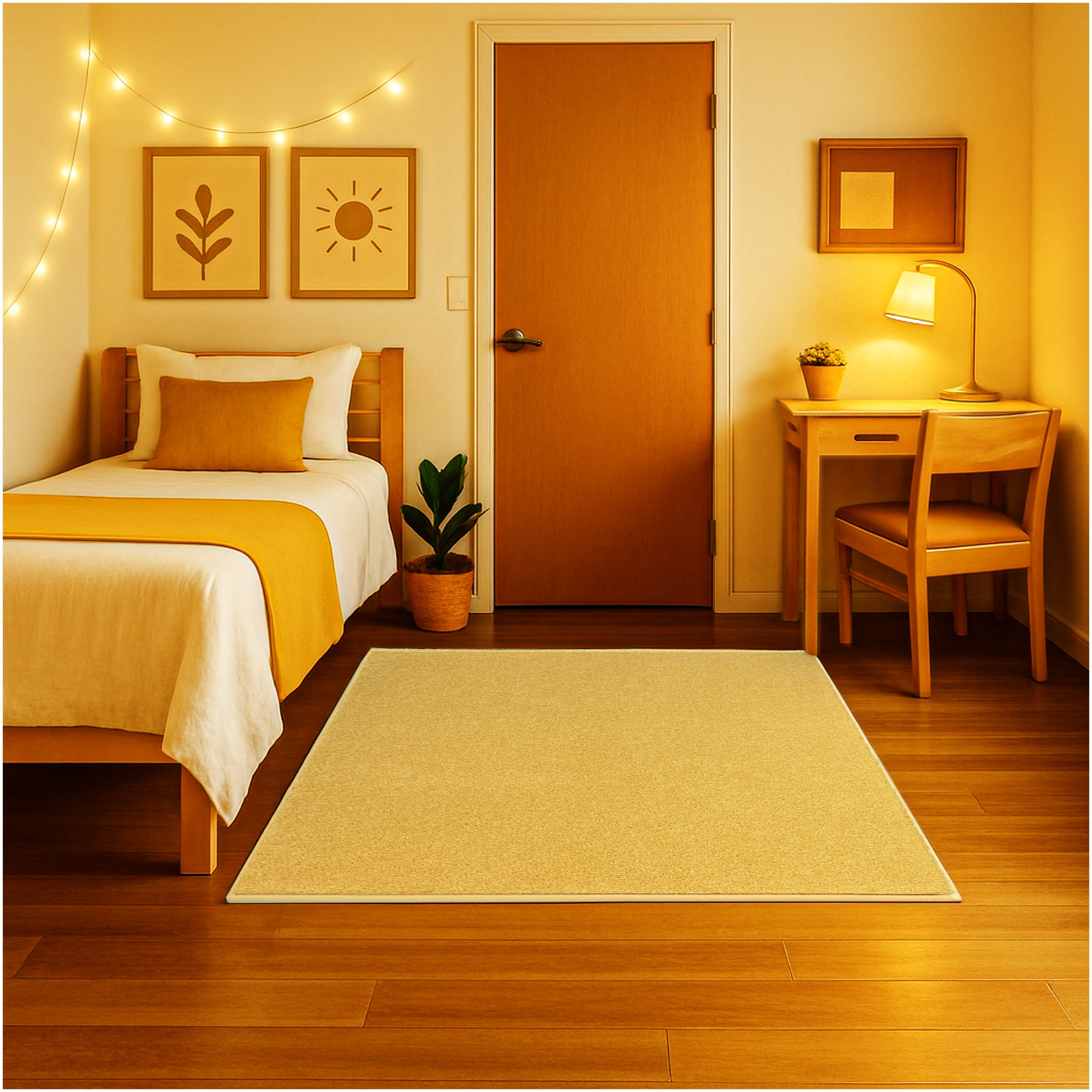 Kid Crossing Soft Area Rug – Colorful Collection, Custom Sizes Available