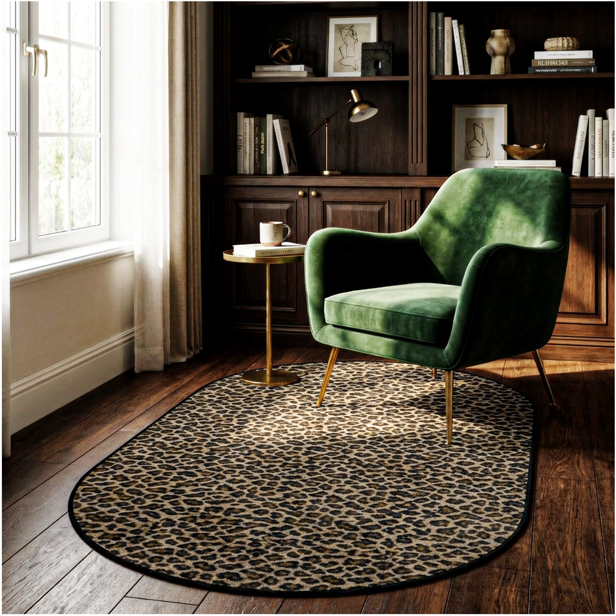 Milliken Exotic Journey Leopold Indoor Area Rug – Custom Size
