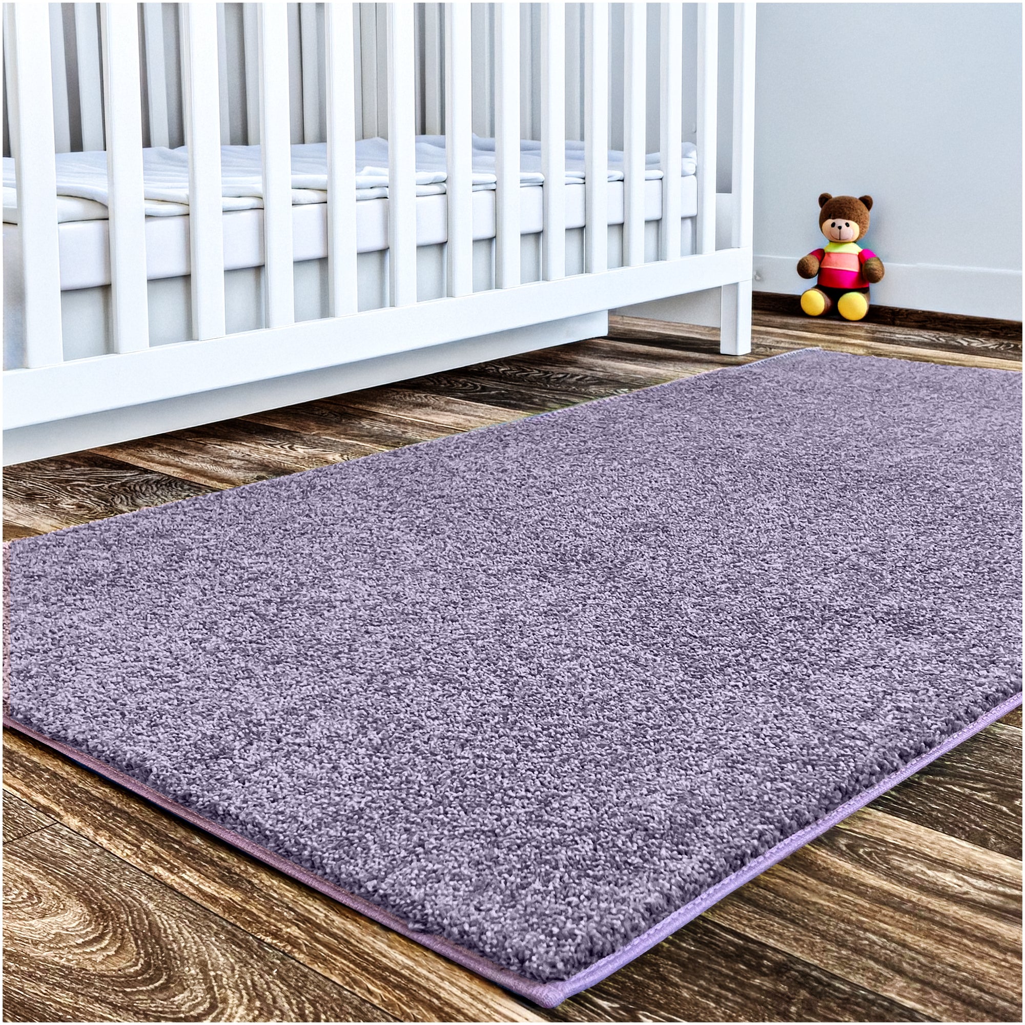 Kid Crossing Soft Area Rug – Colorful Collection, Custom Sizes Available