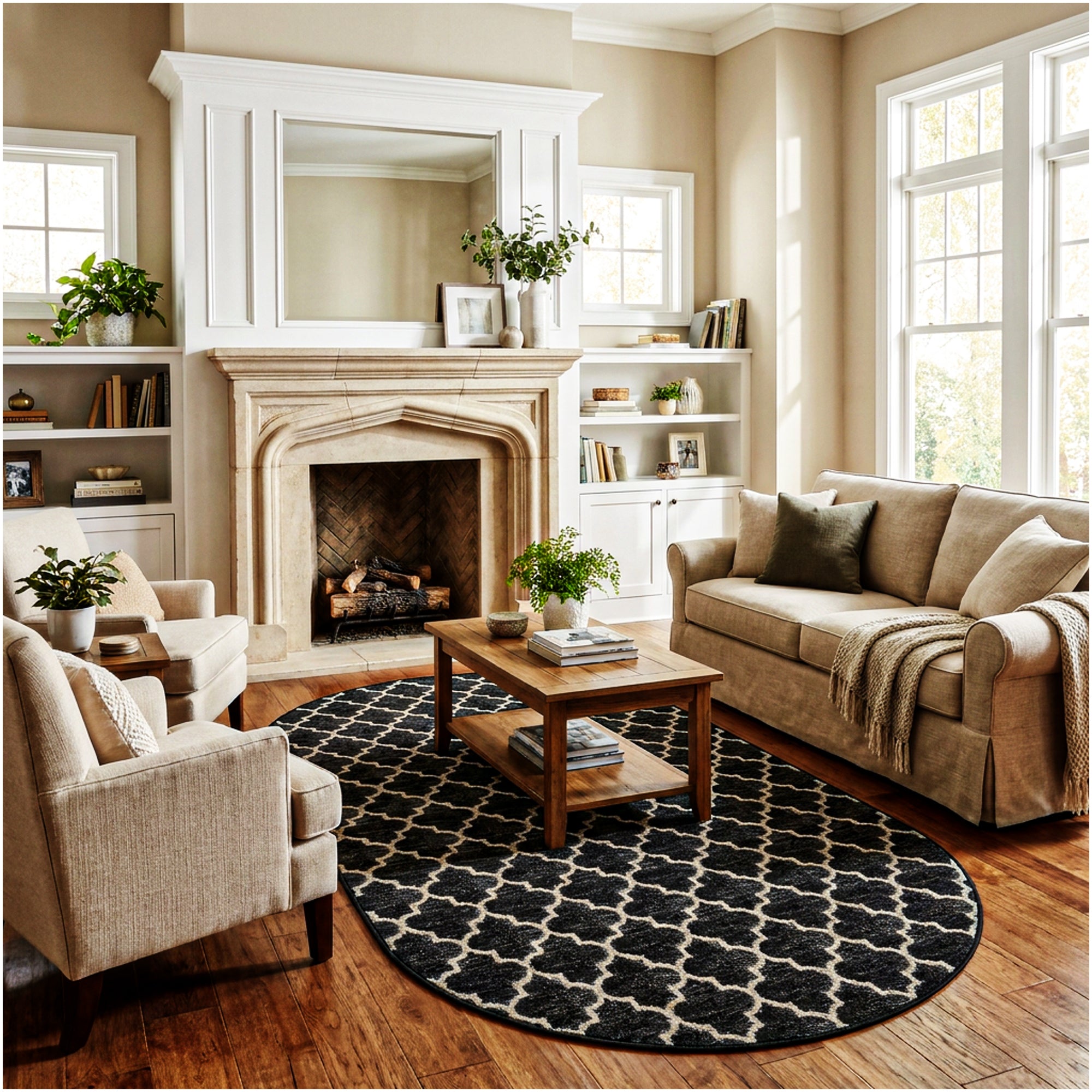 Milliken Cavetto Moroccan-Inspired Indoor Area Rug