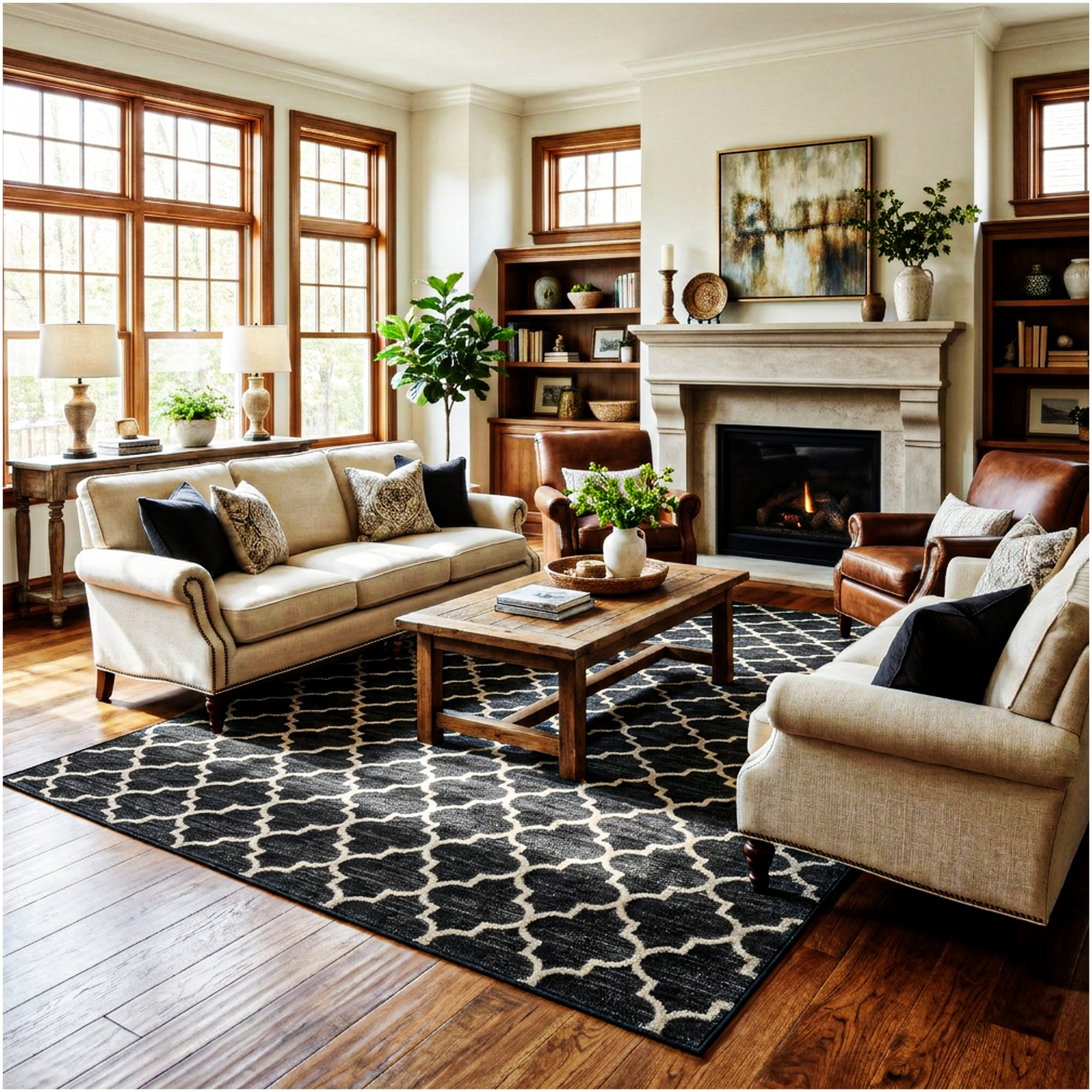 Milliken Cavetto Moroccan-Inspired Indoor Area Rug