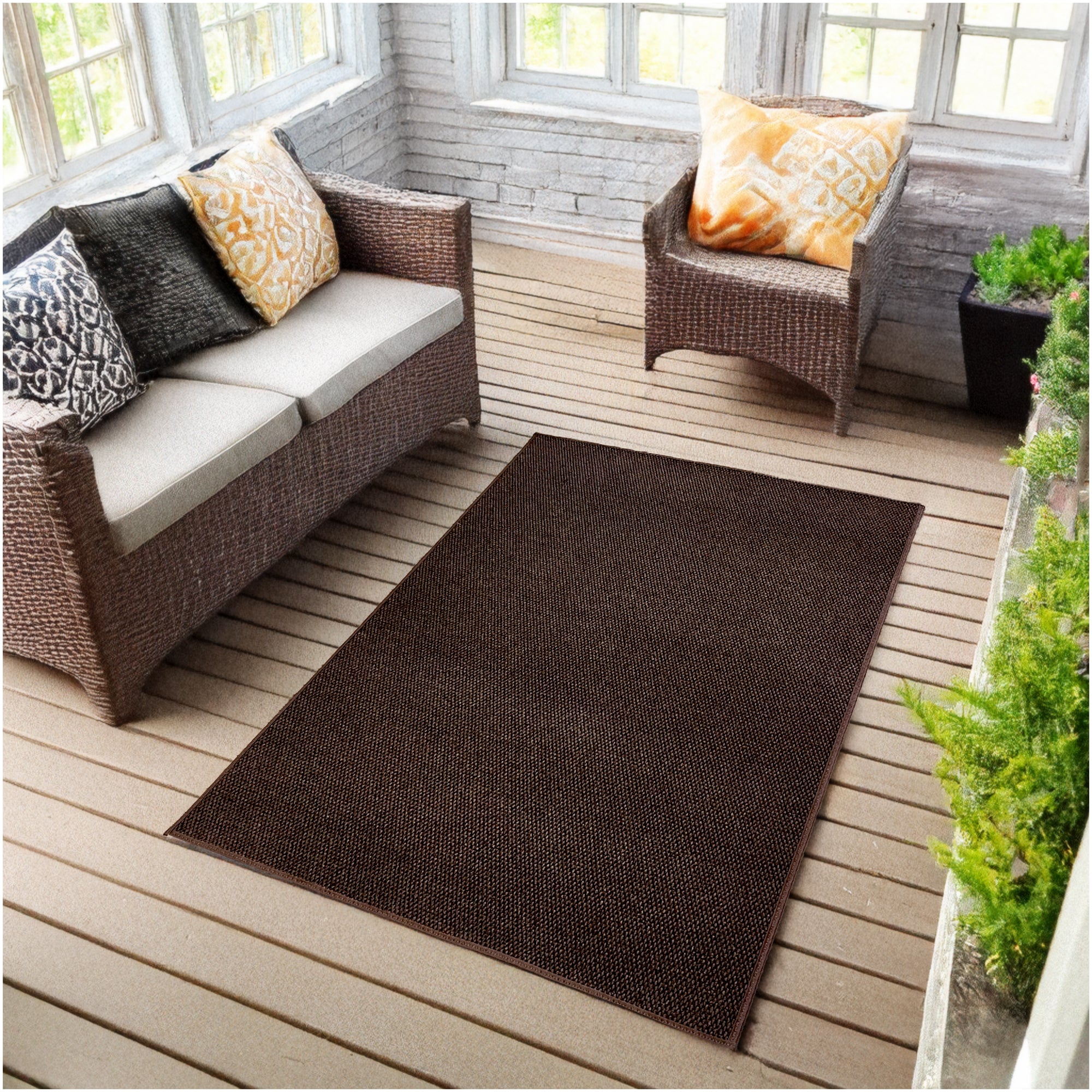 Hatteras Indoor–Outdoor Custom Area Rug