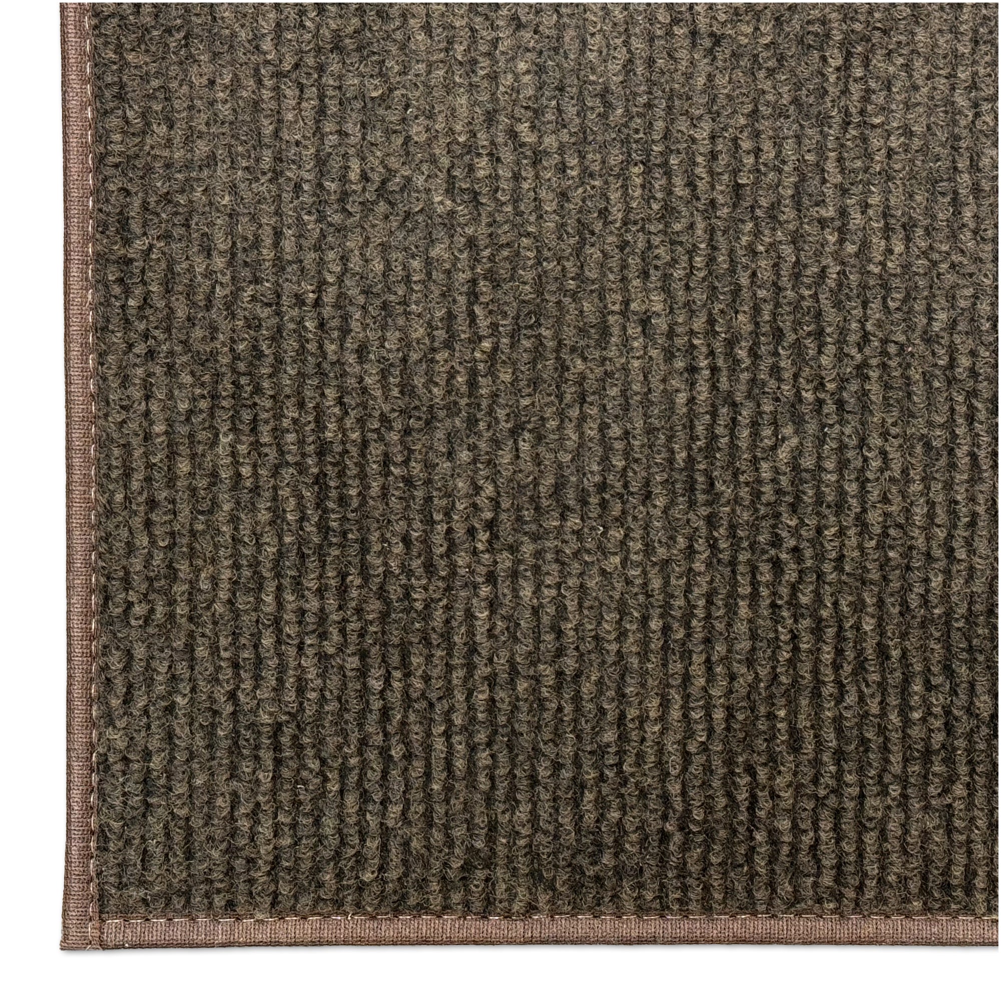 Wassaw Ribbed Indoor/Outdoor Area Rug – Lightweight PET Fiber, 6 Colors