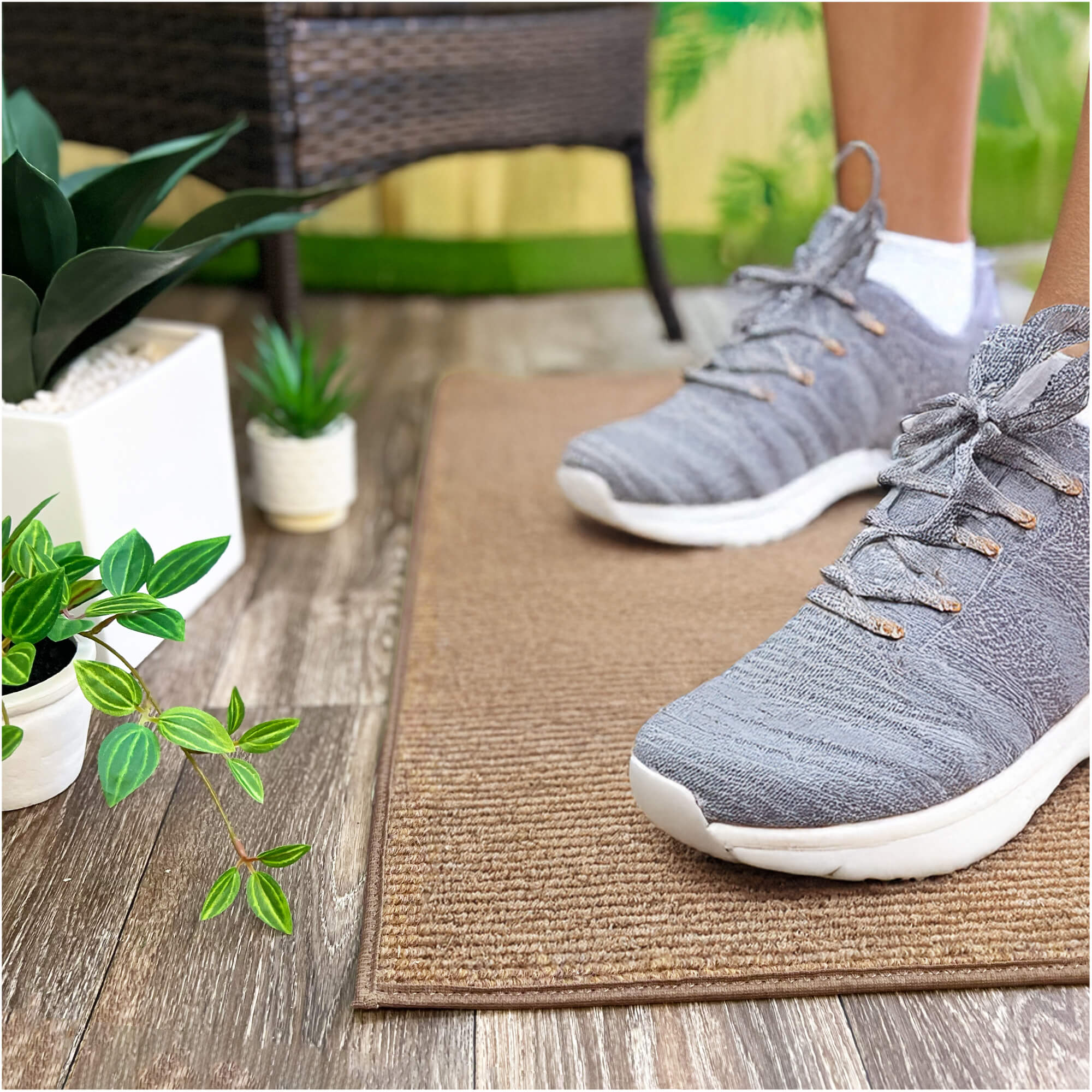 Summerstock Indoor/Outdoor Rug | Custom Size, Durable 1/4" Thick