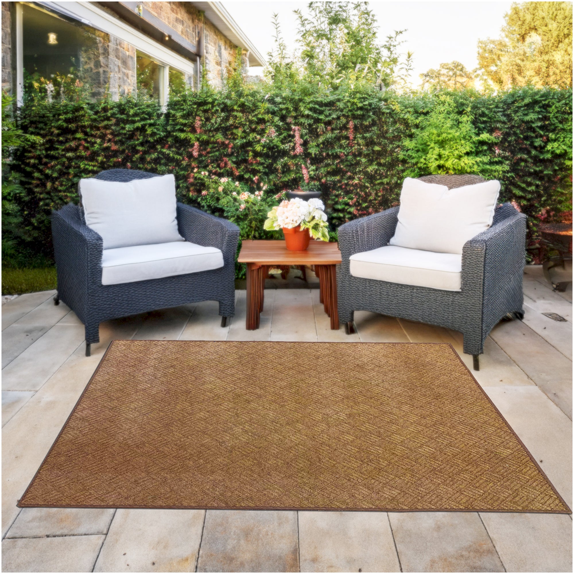 Dreamweaver Indoor/Outdoor Area Rug | Custom Size & Shape, 1/4" Thick