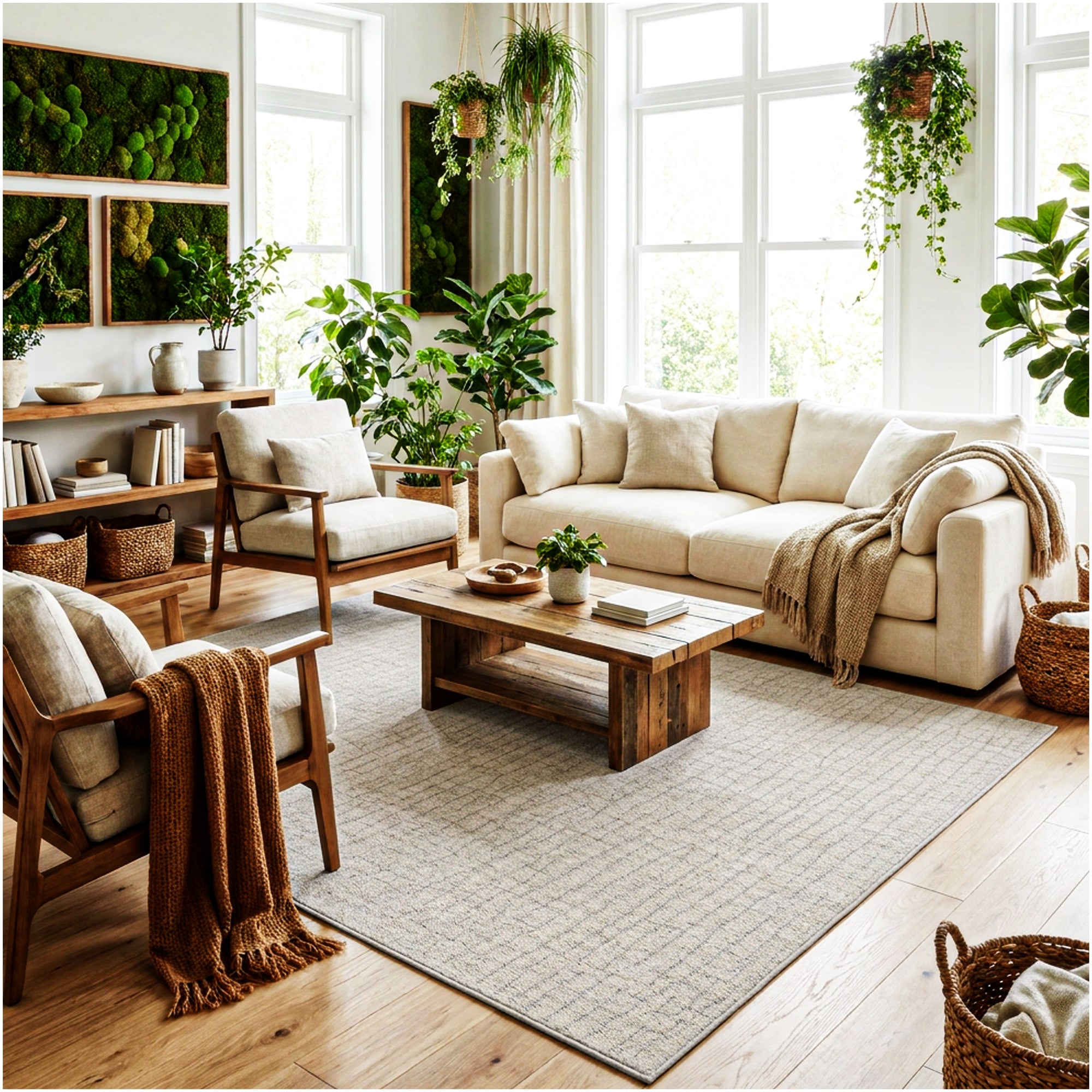 Milliken Modern Backdrop Pattern Indoor Area Rug – Custom Sizes