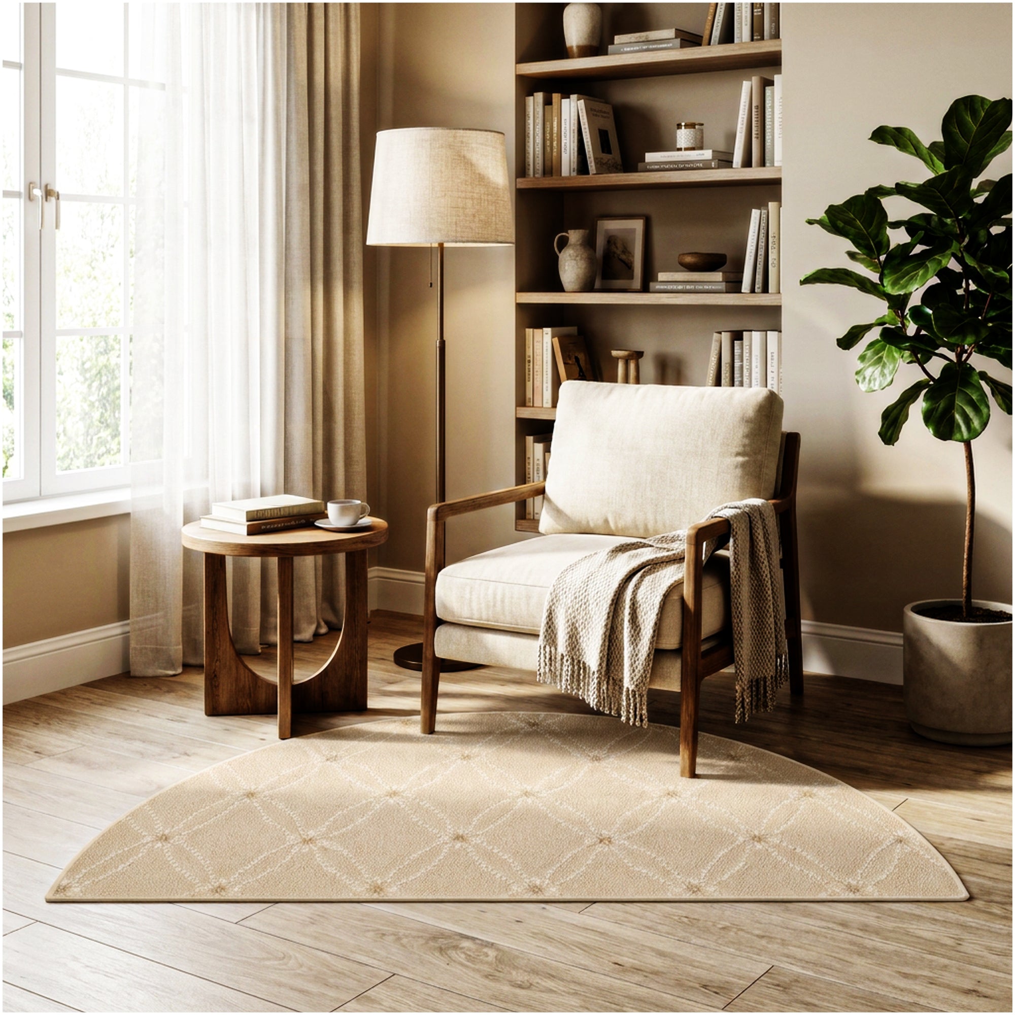 Milliken Charthouse Pattern Indoor Area Rug – 40 oz Cut Pile, Custom Sizes & Colors