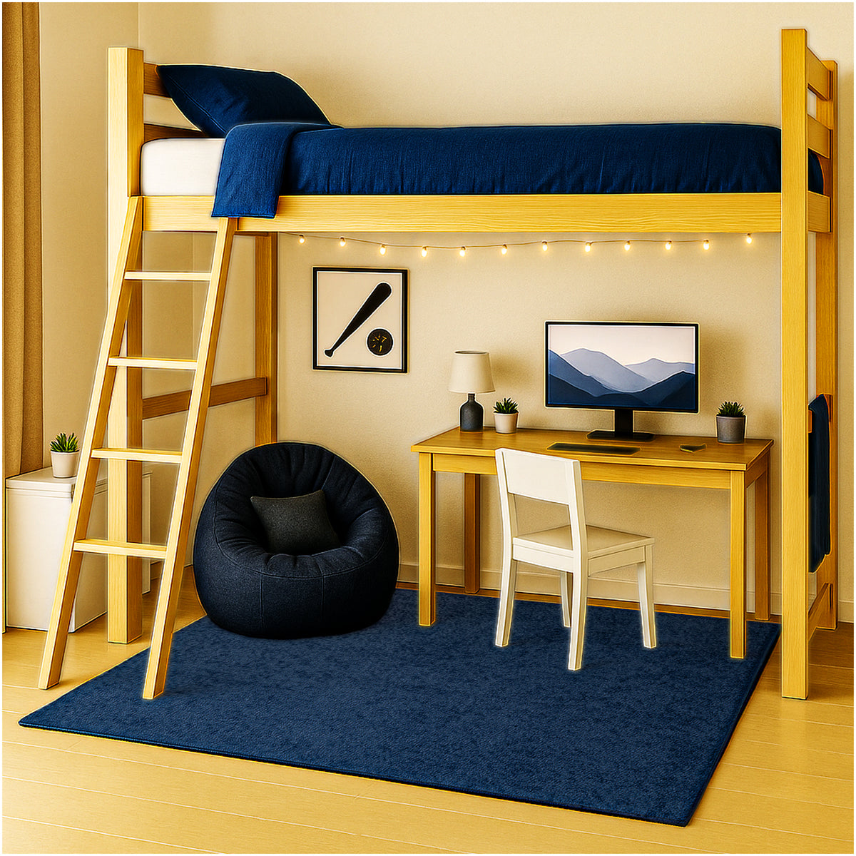 Kid Crossing Soft Area Rug – Colorful Collection, Custom Sizes Available