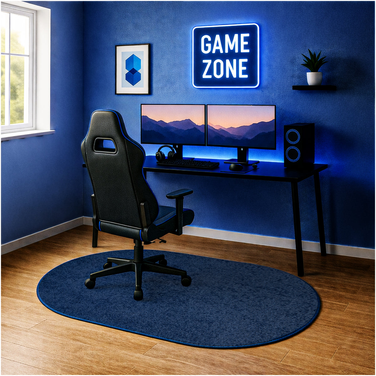 Kid Crossing Soft Area Rug – Colorful Collection, Custom Sizes Available