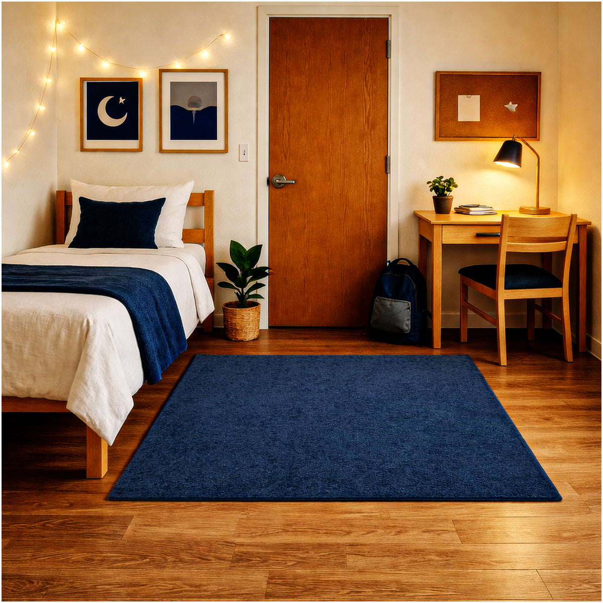 Kid Crossing Soft Area Rug – Colorful Collection, Custom Sizes Available