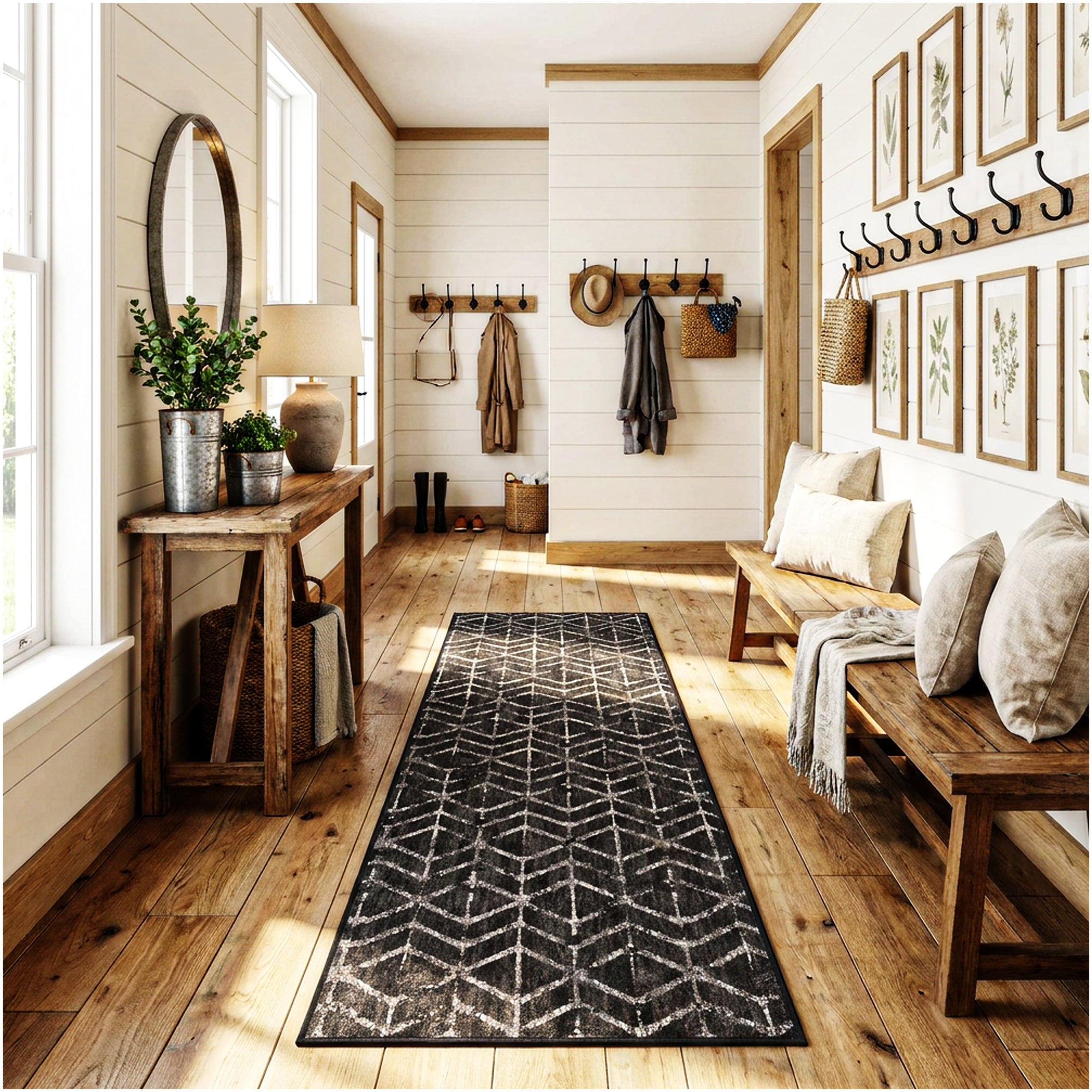 Traveler’s Path Indoor Area Rug – 40 oz Cut Pile, Custom Sizes & Colors