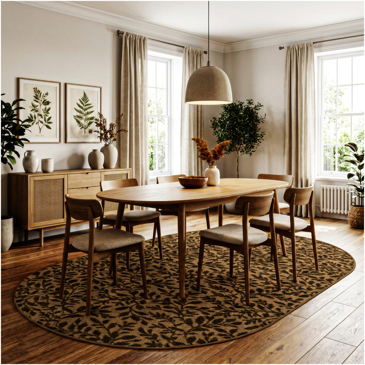 Milliken Hidden Trail Nature Pattern Indoor Area Rug – Custom Sizes
